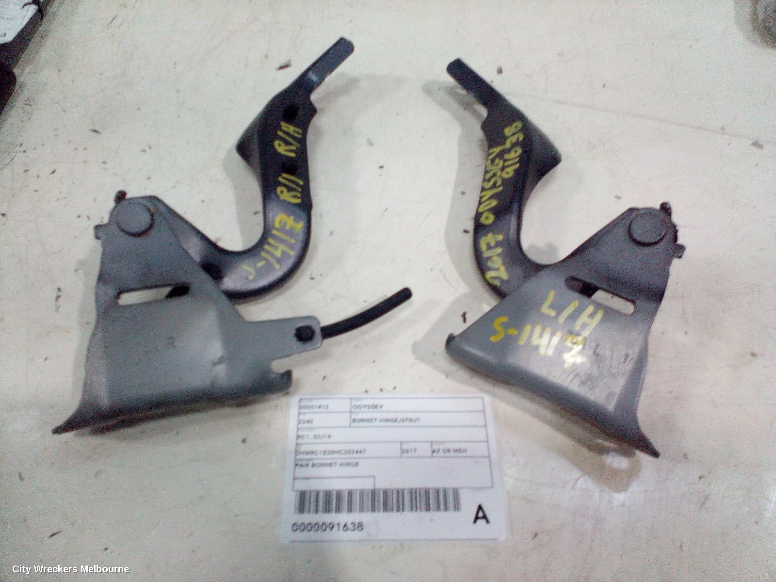 HONDA ODYSSEY 2017 Bonnet Hinge/Strut