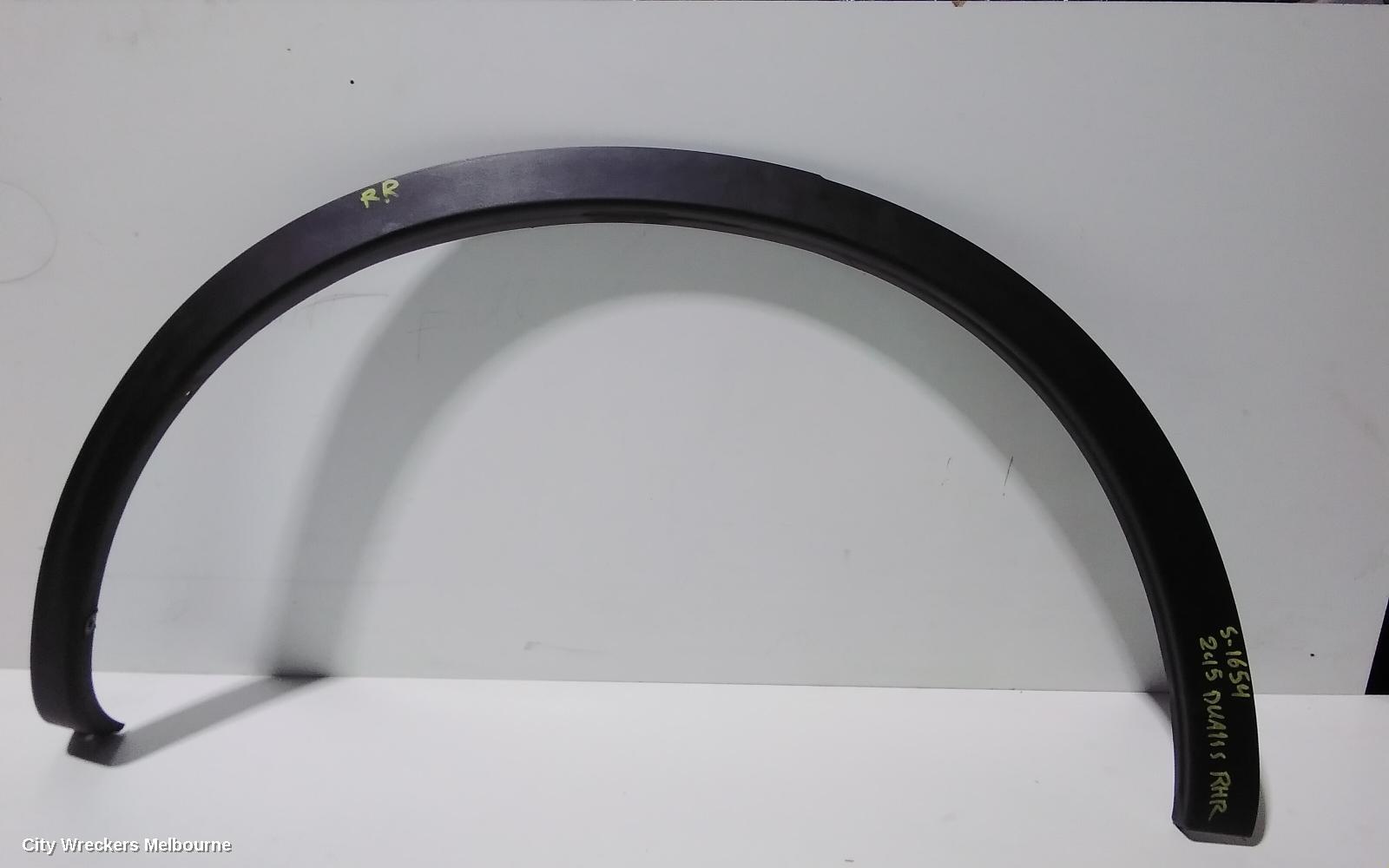 NISSAN DUALIS 2011 Wheel Arch Flare