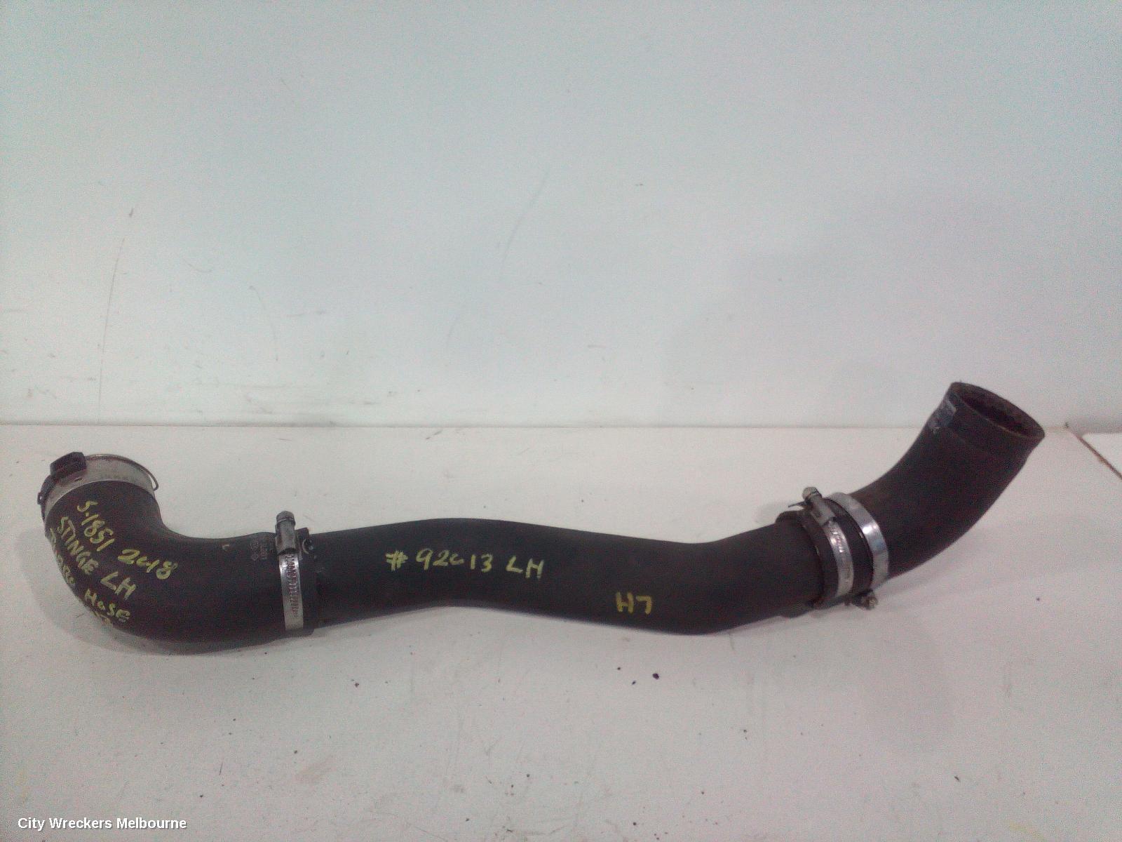 KIA STINGER, CK, 06/17-04/23, LH TURBO HOSE : 92013