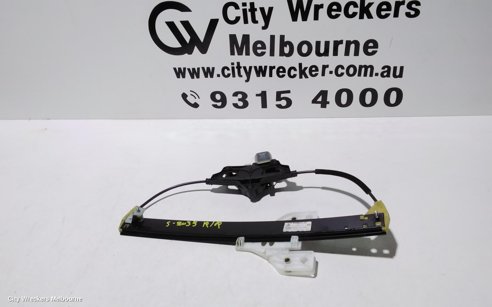 AUDI A4 2017 Right Rear Wnd Reg/Motor