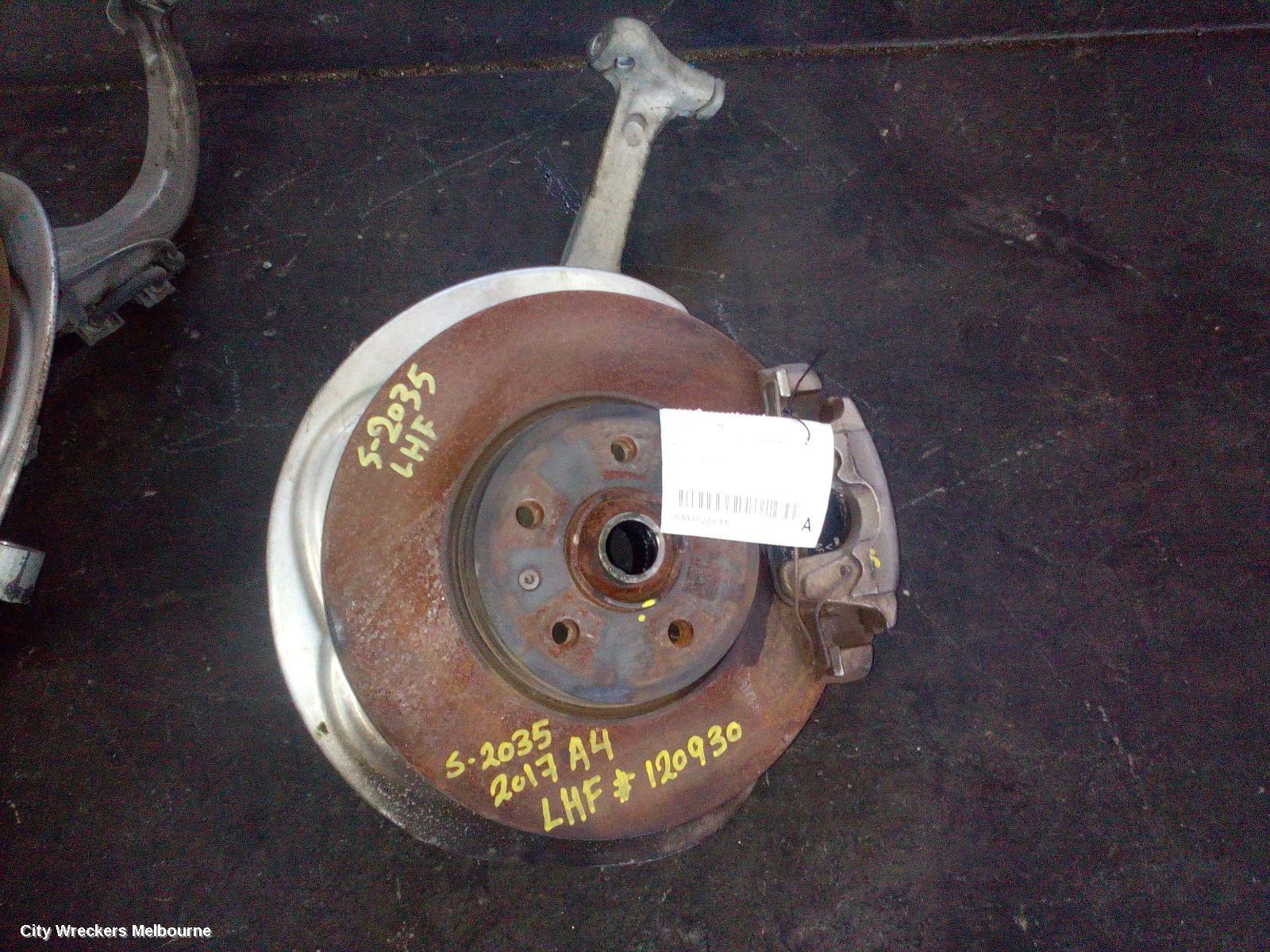 AUDI A4 2017 Left Front Hub Assembly