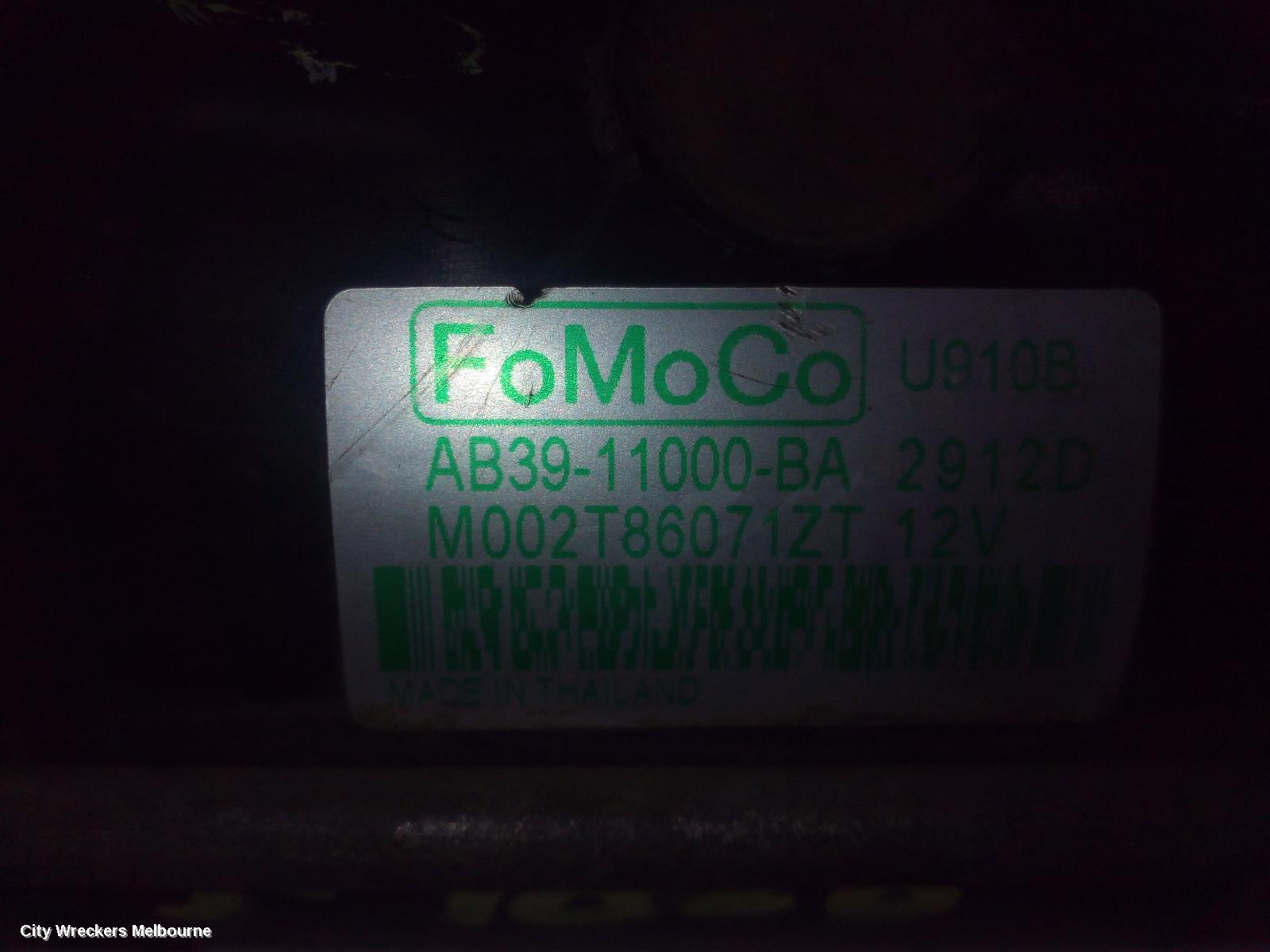 FORD RANGER 2015 Starter