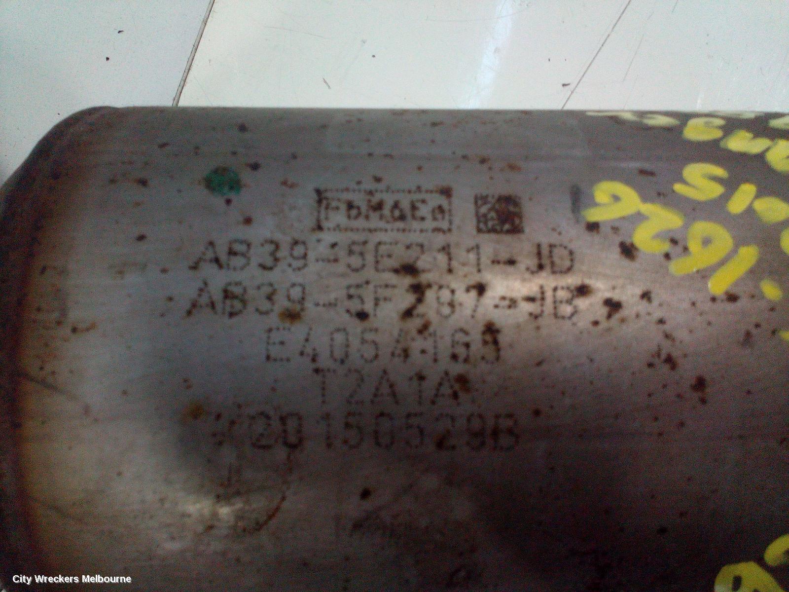 FORD RANGER 2015 Catalytic Converter