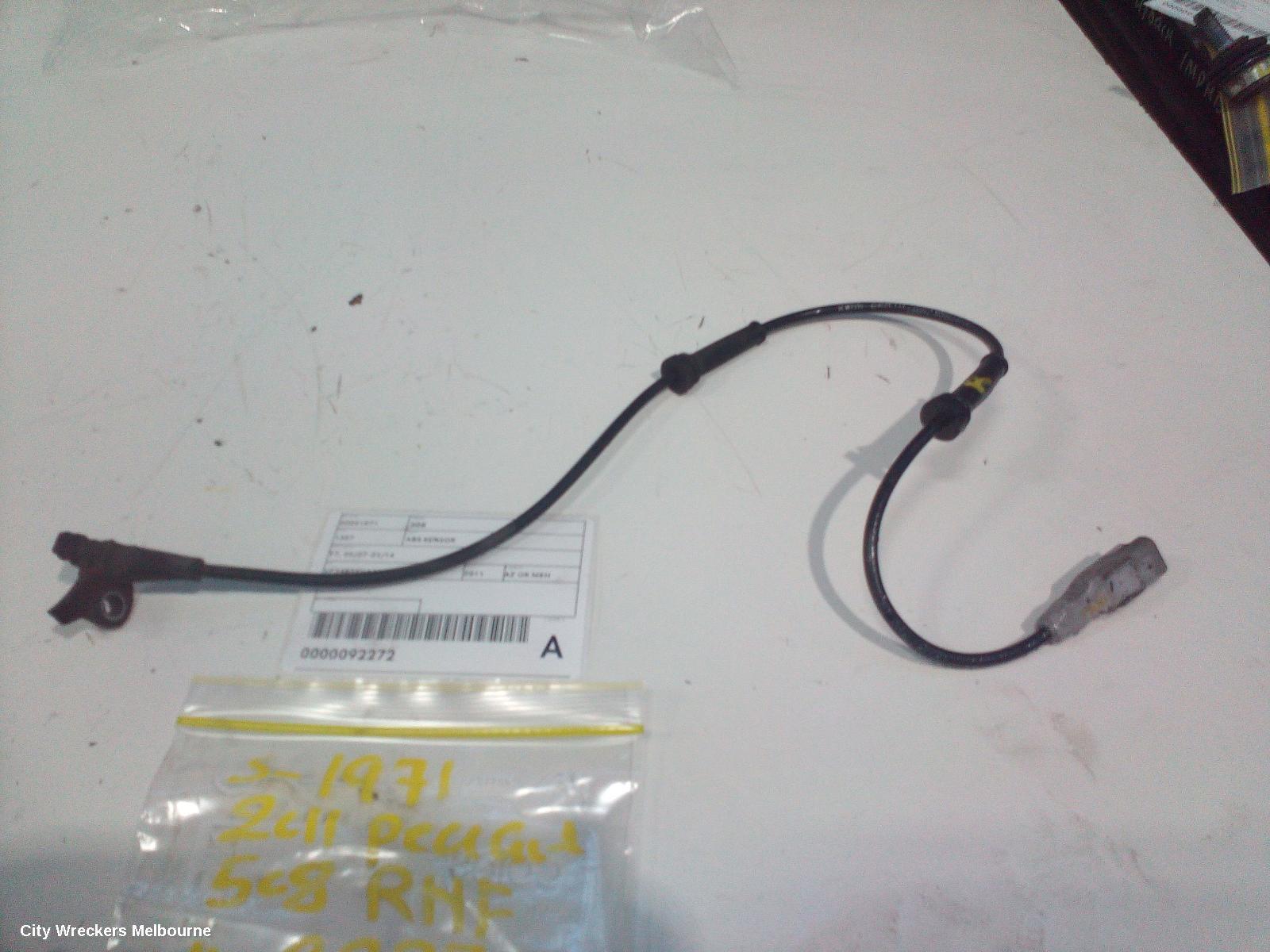PEUGEOT 308 2011 Abs Sensor