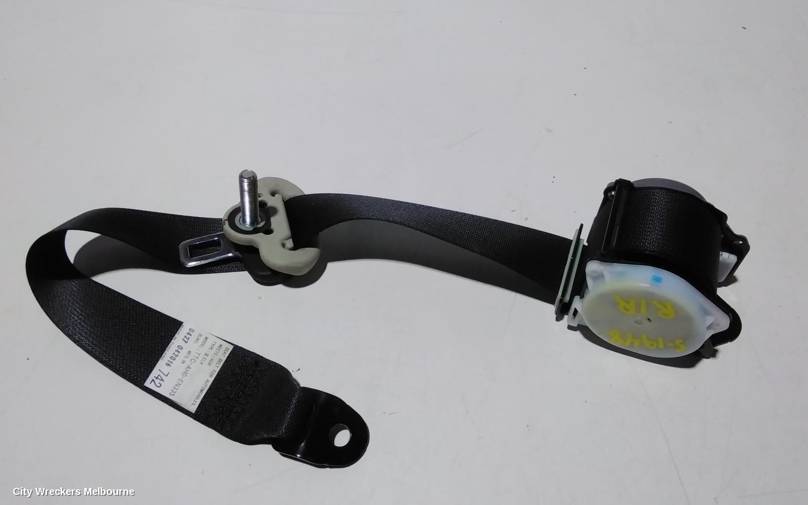 MITSUBISHI TRITON 2016 Seatbelt/Stalk