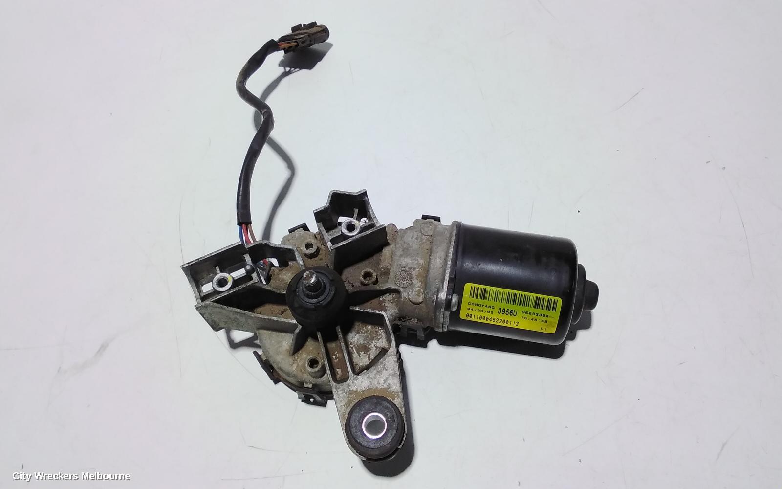 HOLDEN CRUZE 2009 Wiper Motor