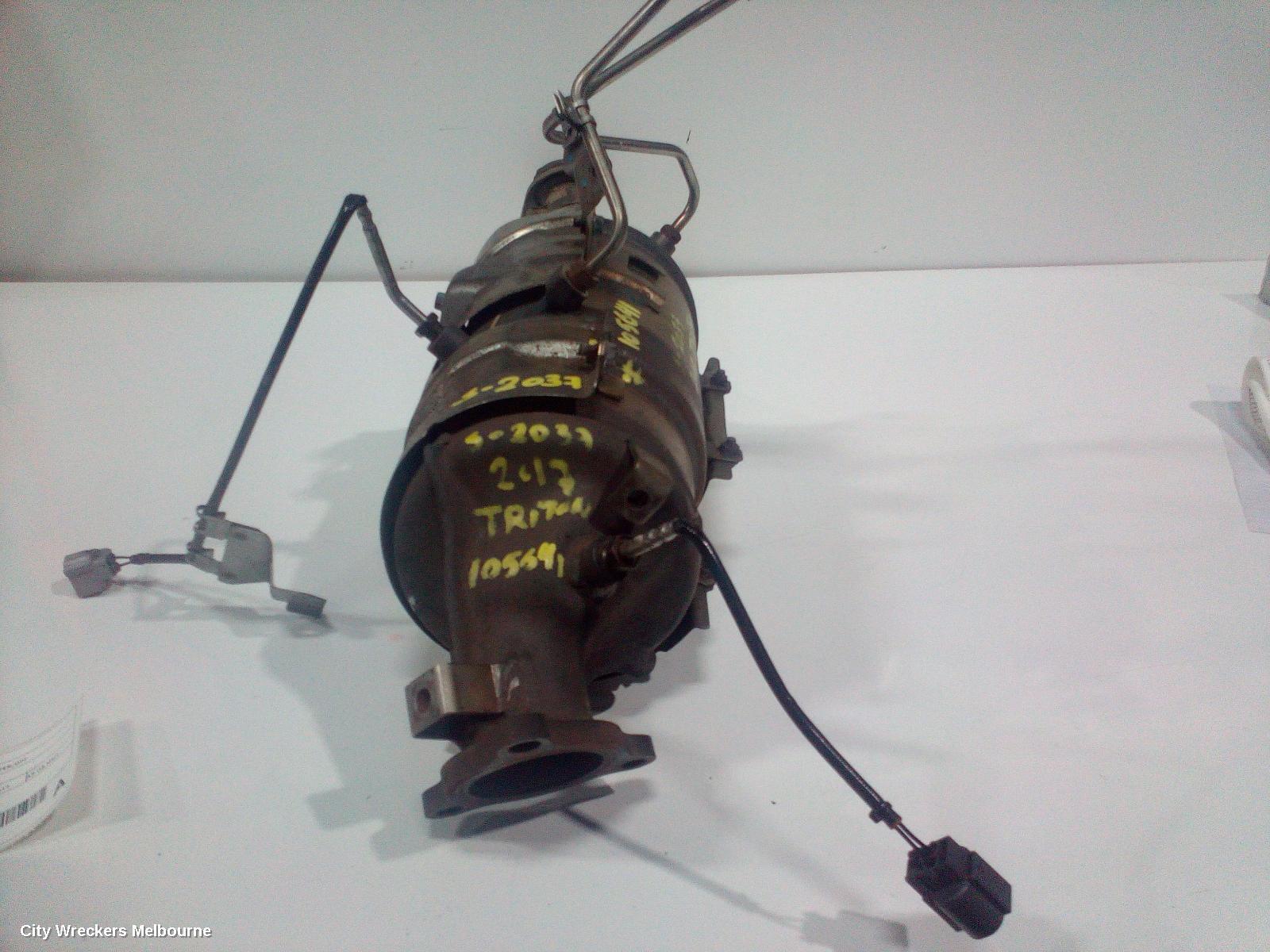 MITSUBISHI TRITON 2017 Particulate Filter/Dpf