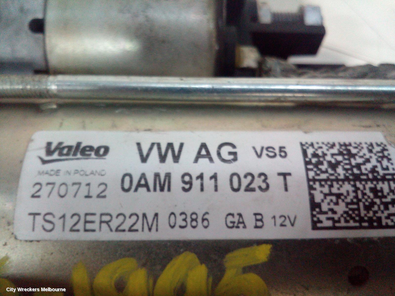 VOLKSWAGEN JETTA 2013 Starter