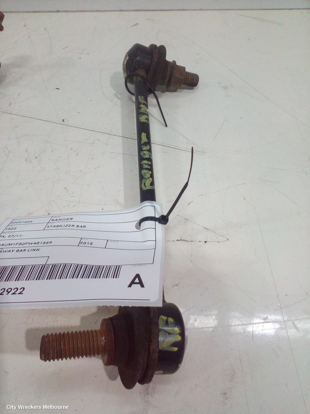 FORD RANGER 2015 Stabiliser Bar