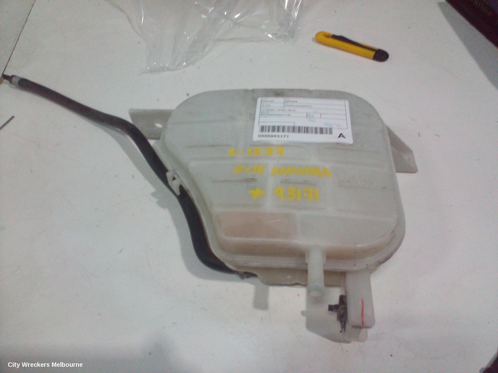 NISSAN NAVARA 2016 Overflow Bottle
