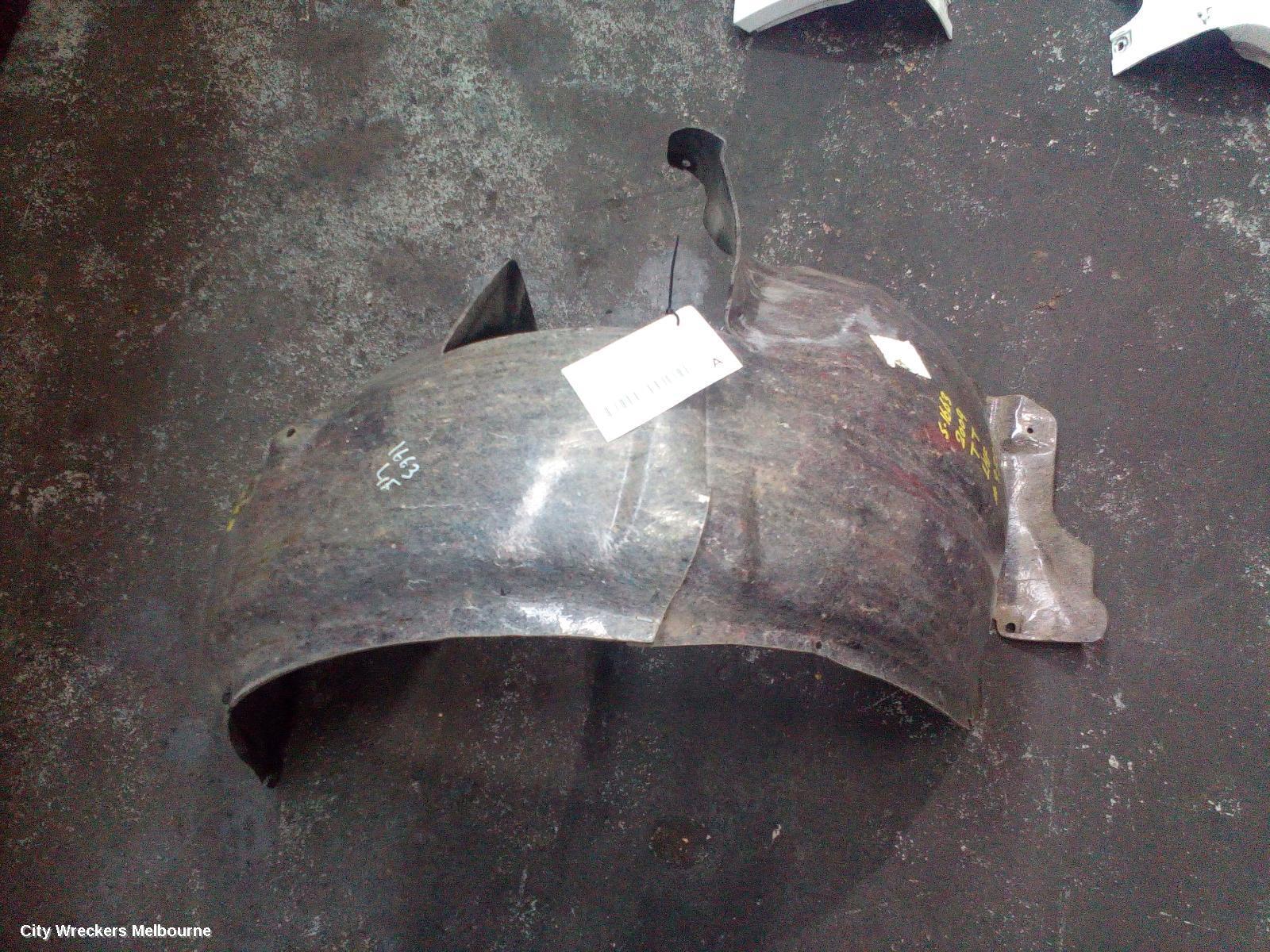 AUDI TT 2009 Left Guard Liner