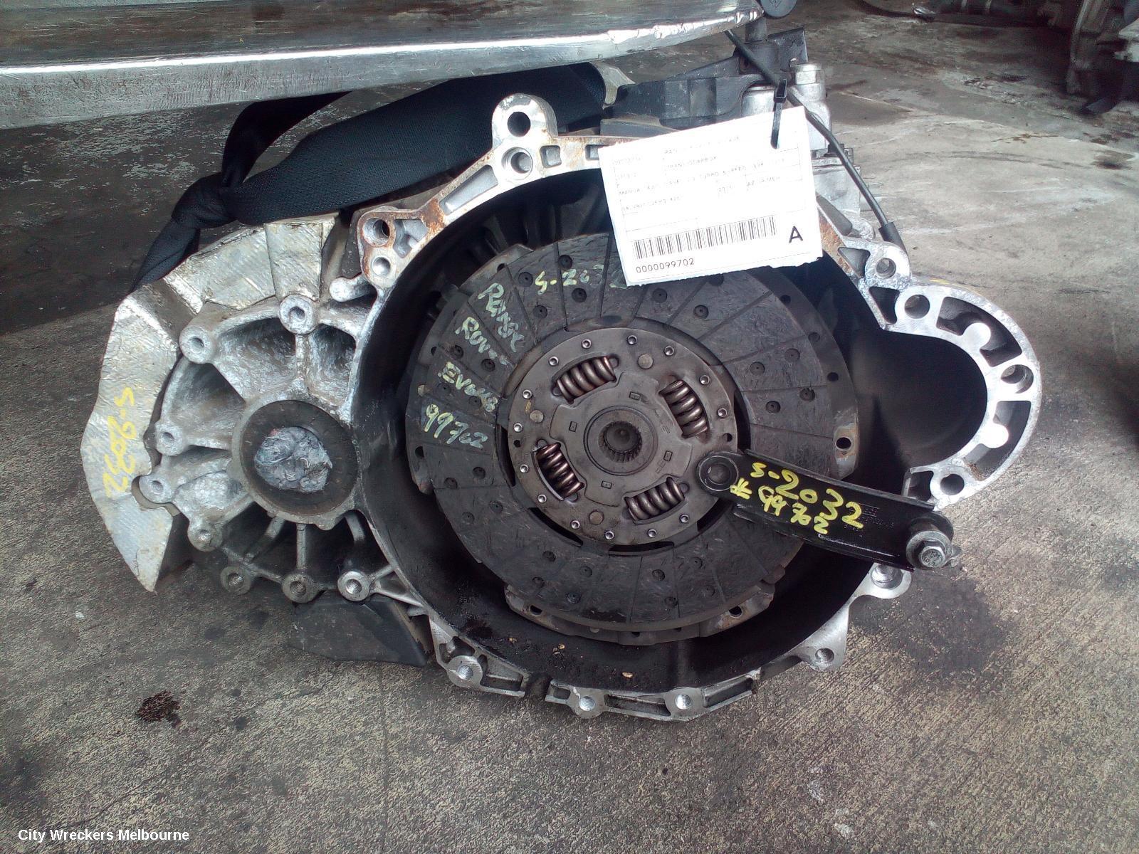 LAND ROVER RANGEROVER EVOQUE 2015 Trans/Gearbox