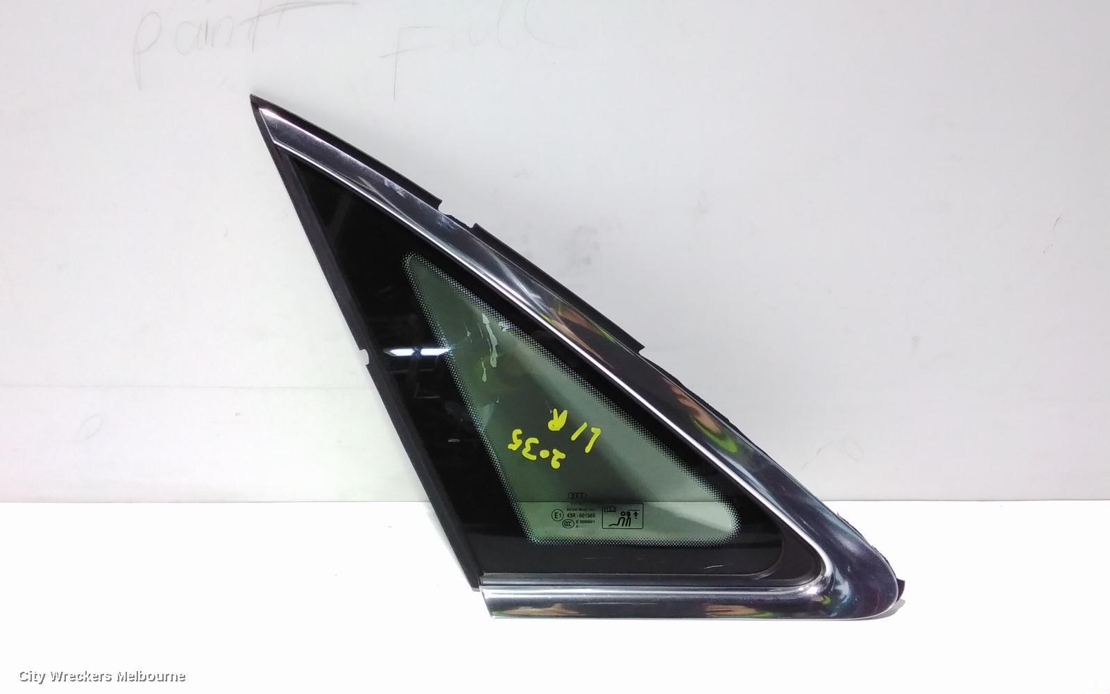 AUDI A4 2017 Left Rear Side Glass
