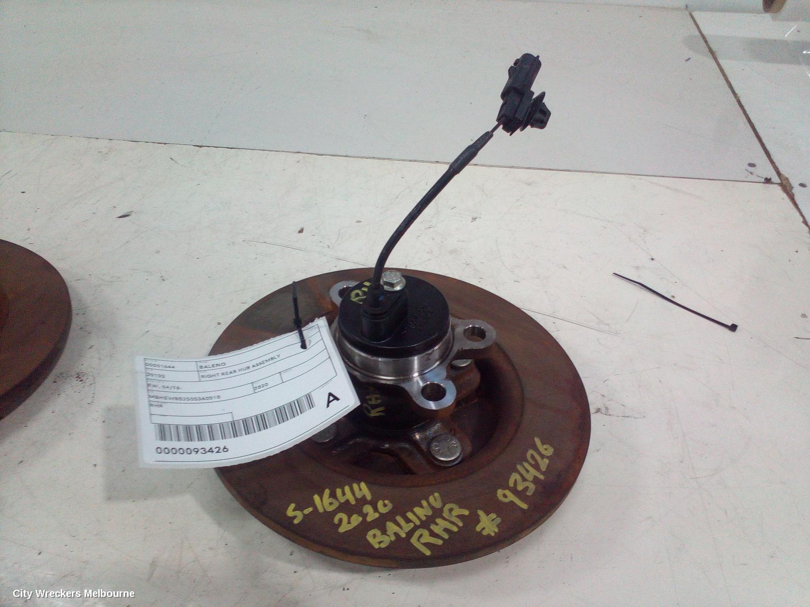 SUZUKI BALENO 2020 Right Rear Hub Assembly