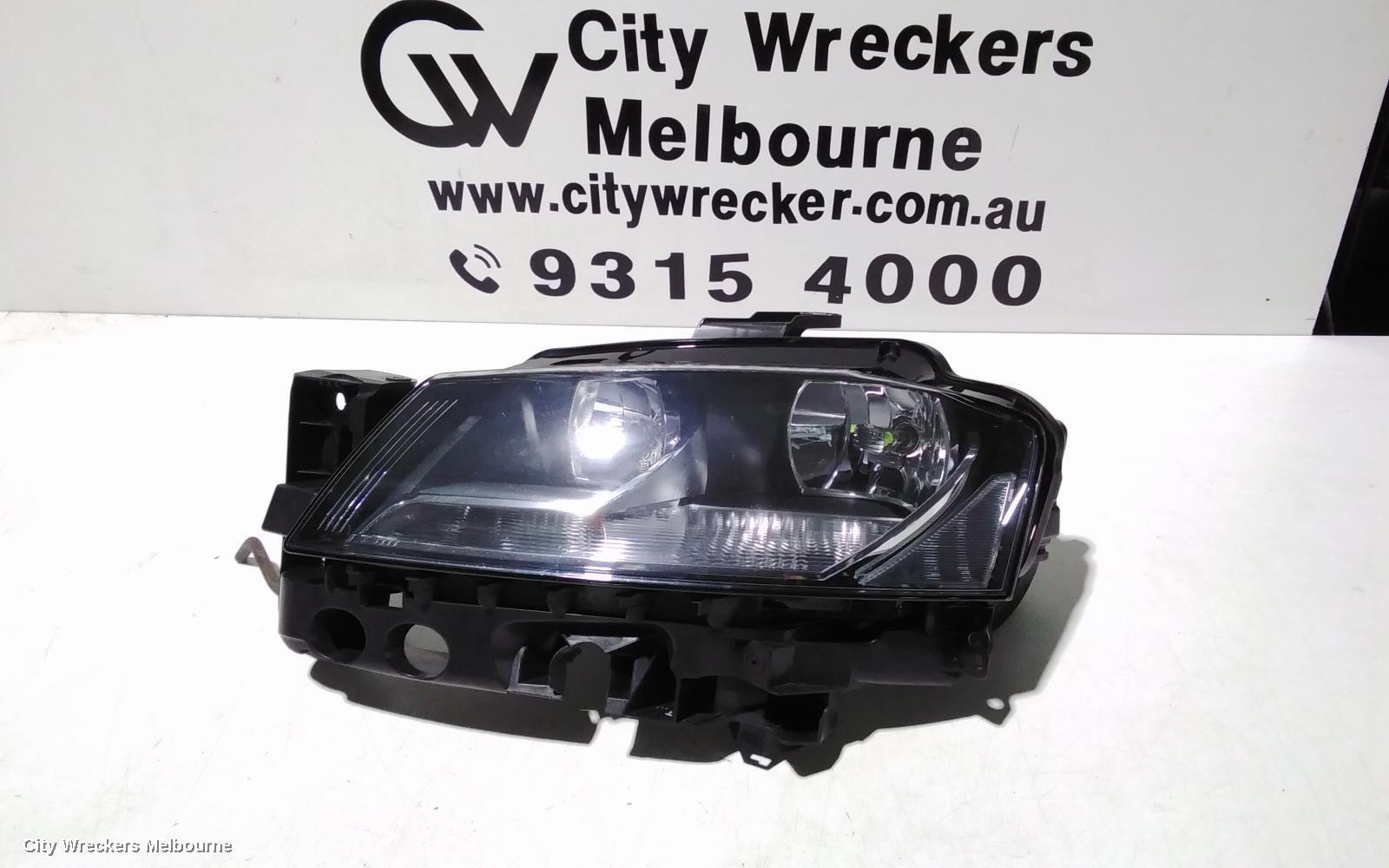 AUDI A3 2012 Left Headlamp