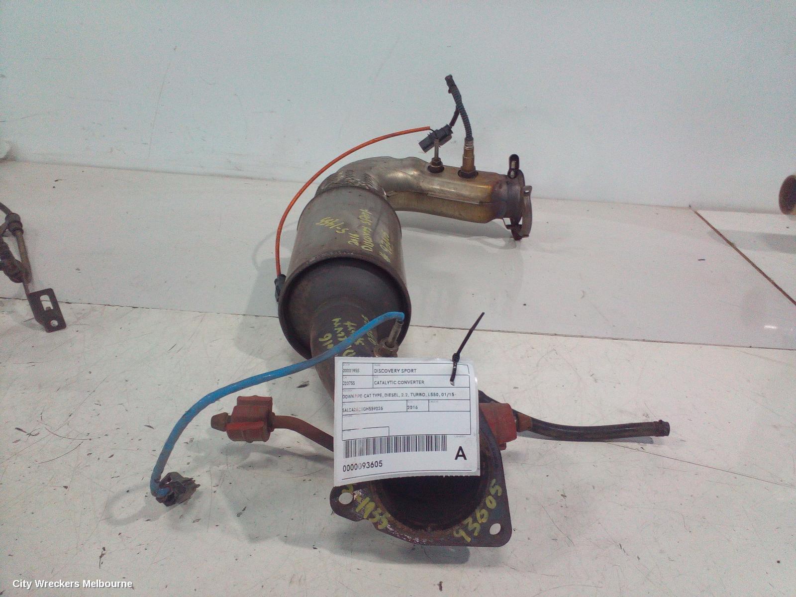LAND ROVER DISCOVERY SPORT 2016 Catalytic Converter