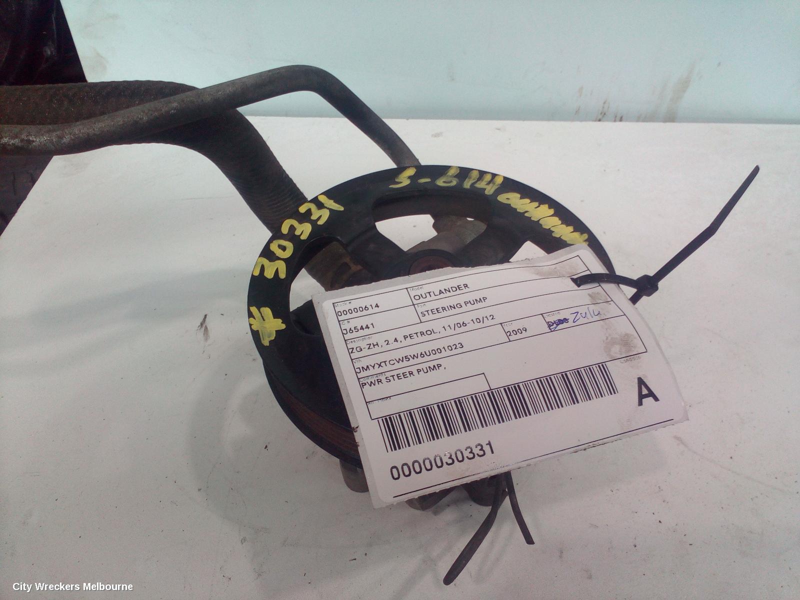 MITSUBISHI OUTLANDER 2009 Steering Pump