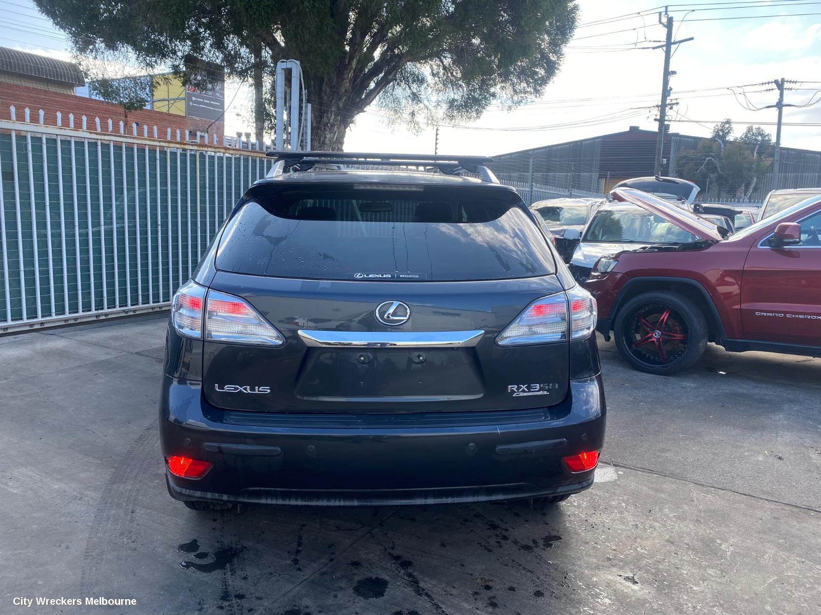 LEXUS RX SERIES 2009 Bonnet