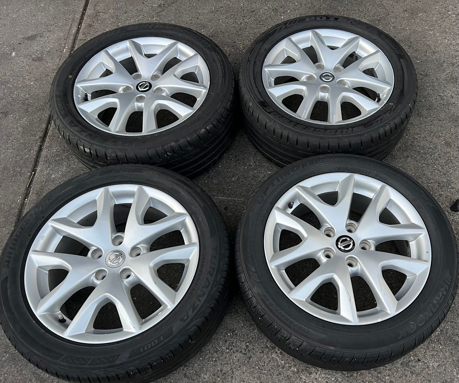 Set of Alloy Wheels to suit NISSAN MAXIMA 2005 ~ 2014