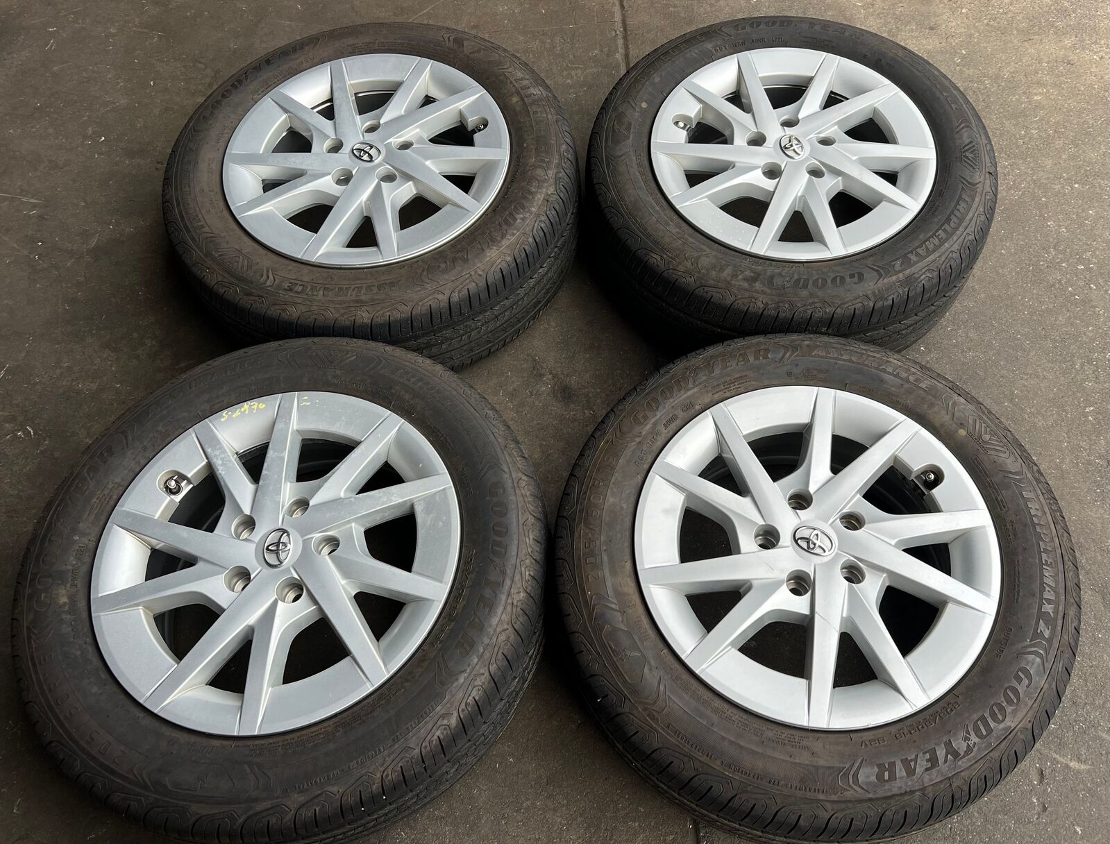 Set of Alloy Wheels to suit TOYOTA PRIUS 2013 ~ 2020