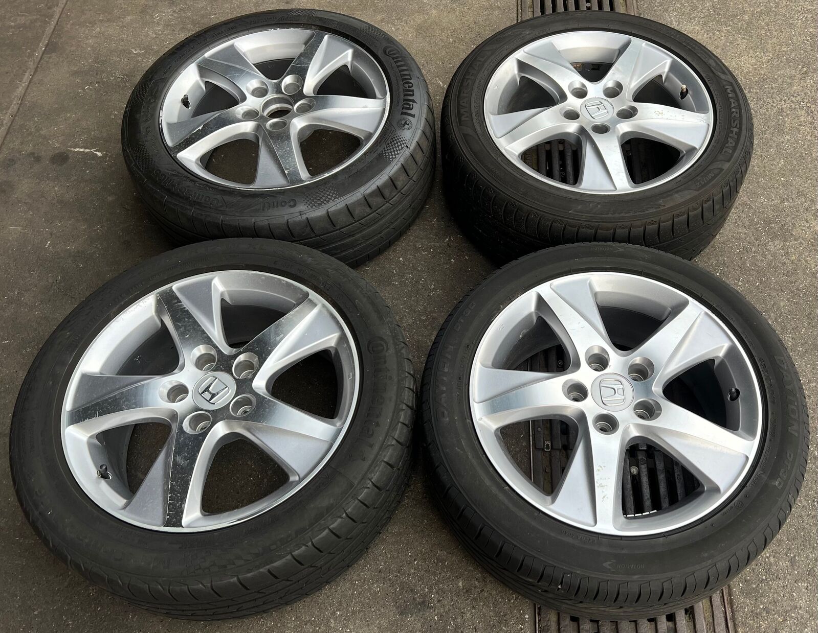 Set of Alloy Wheels to suit HONDA ACCORD 2006 ~ 2012