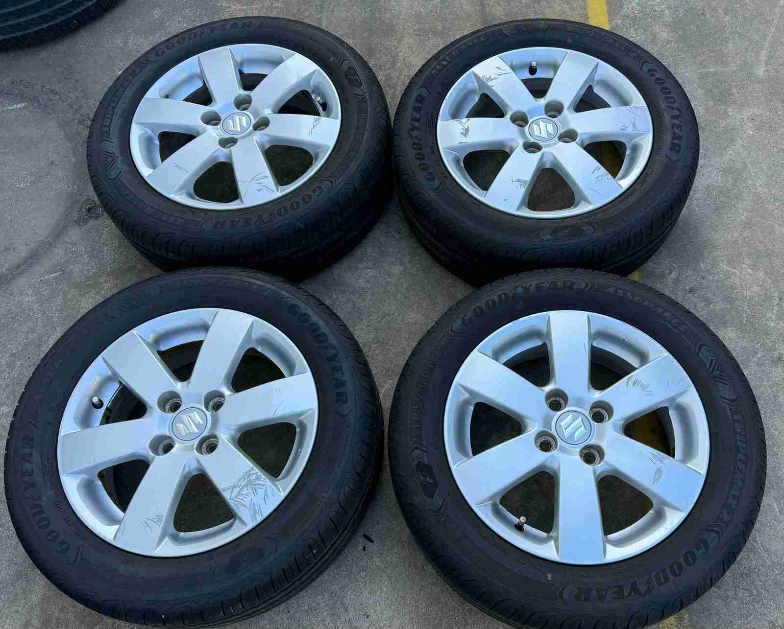 Set of Alloy Wheels to suit SUZUKI SWIFT 2006 ~ 2012
