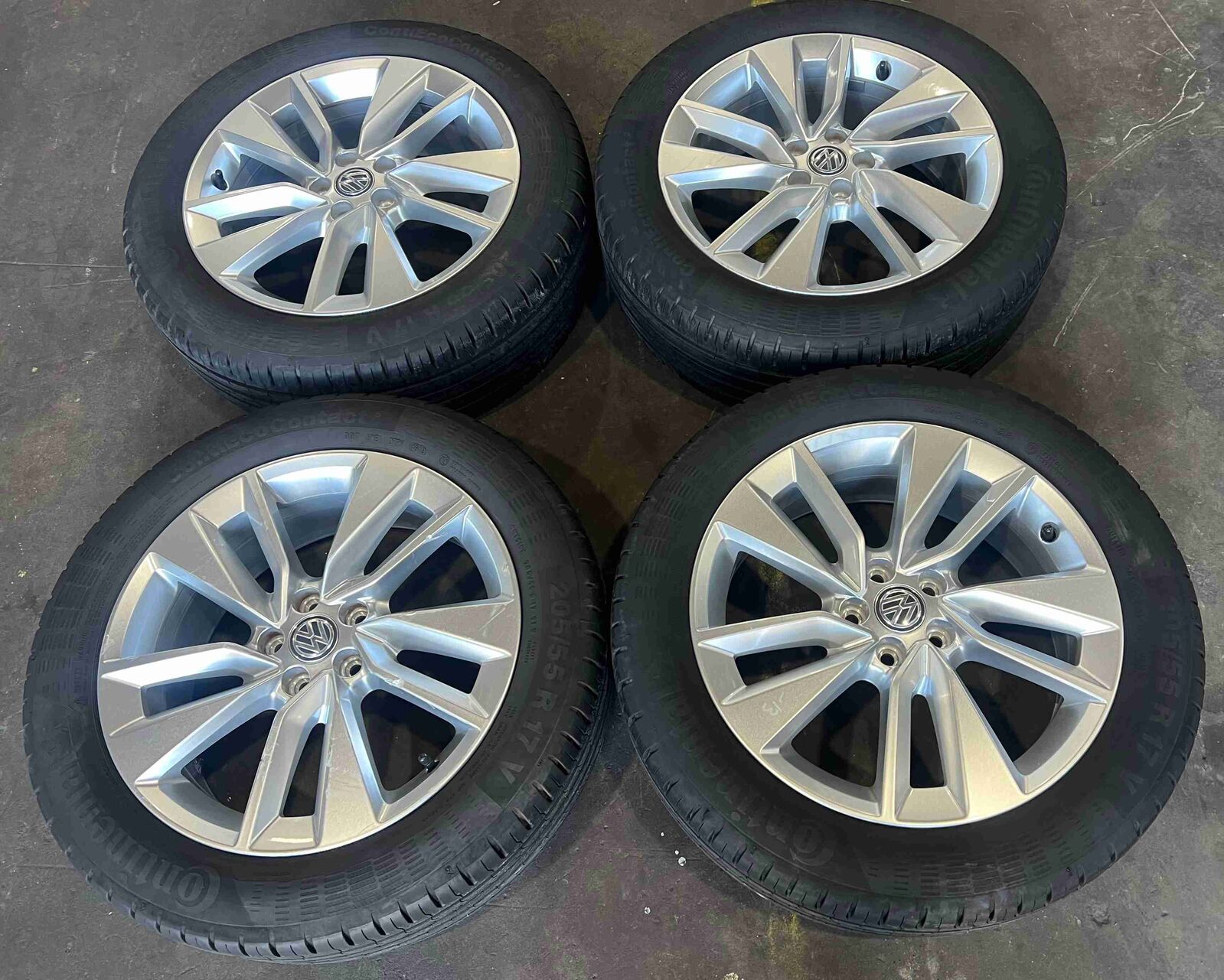 Set of Alloy Wheels to suit VOLKSWAGEN T-CROSS 2020 ~ 2022