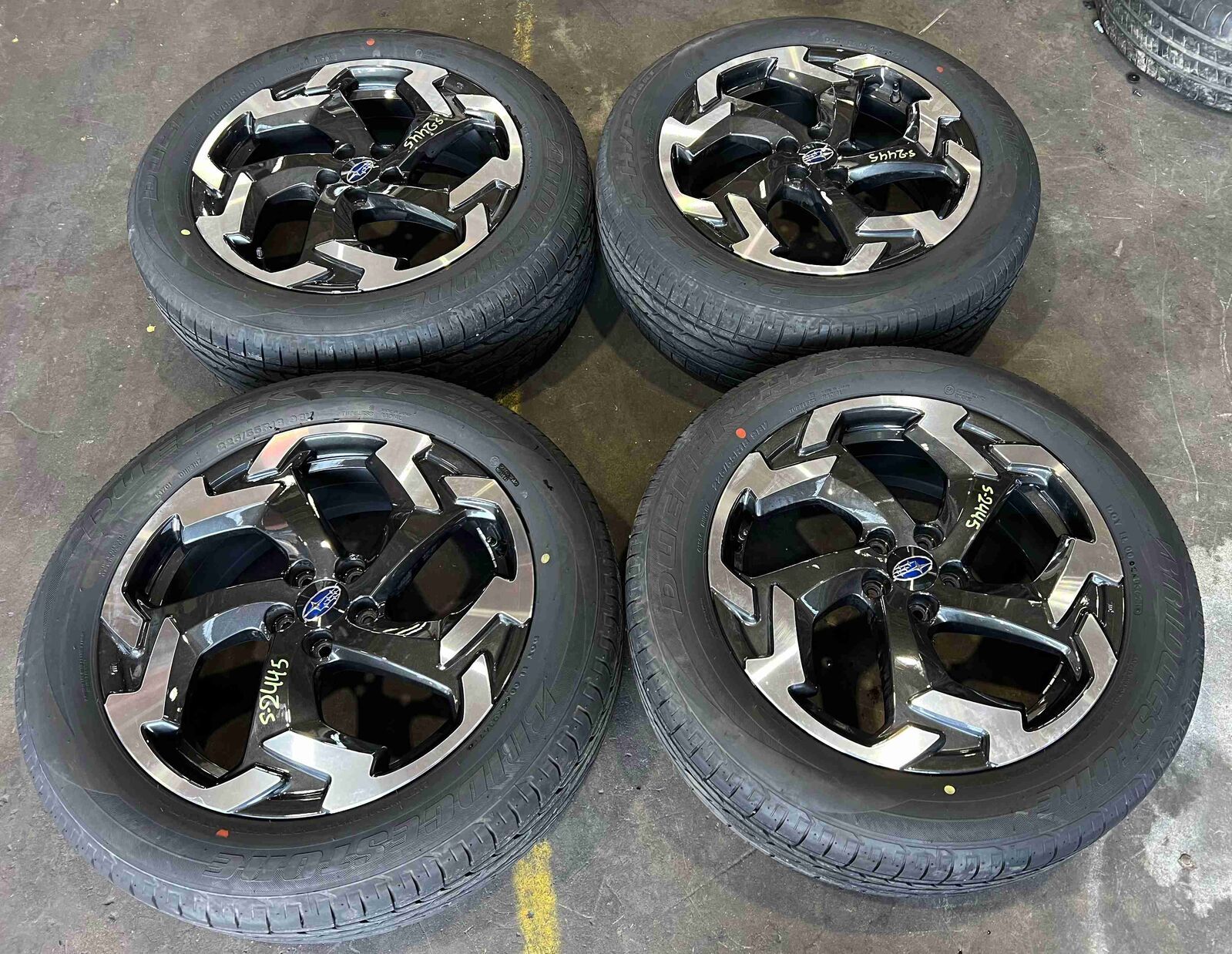 Set of Alloy Wheels to suit SUBARU XV 2011 ~ 2023