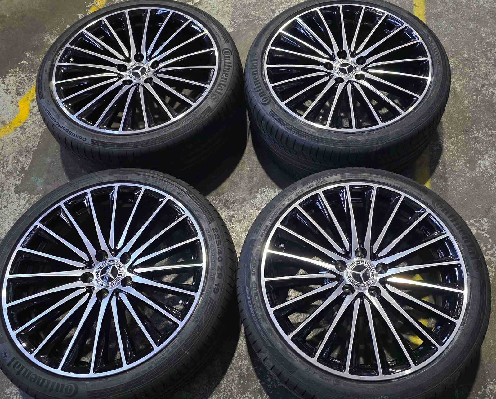 Set of Alloy Wheels to suit MERCEDES C CLASS 2017 ~ 2021