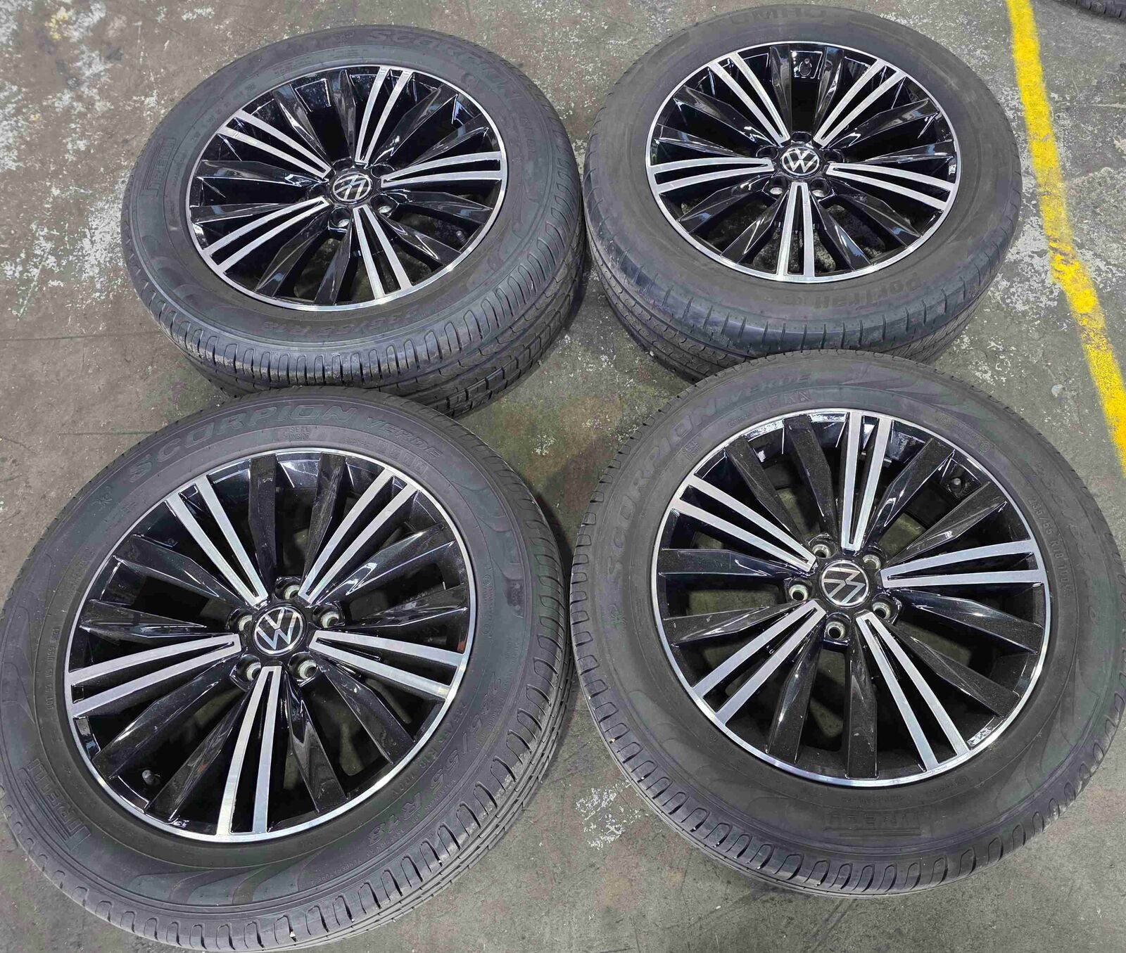 Set of Alloy Wheels to suit VOLKSWAGEN TIGUAN 2019 ~ 2023