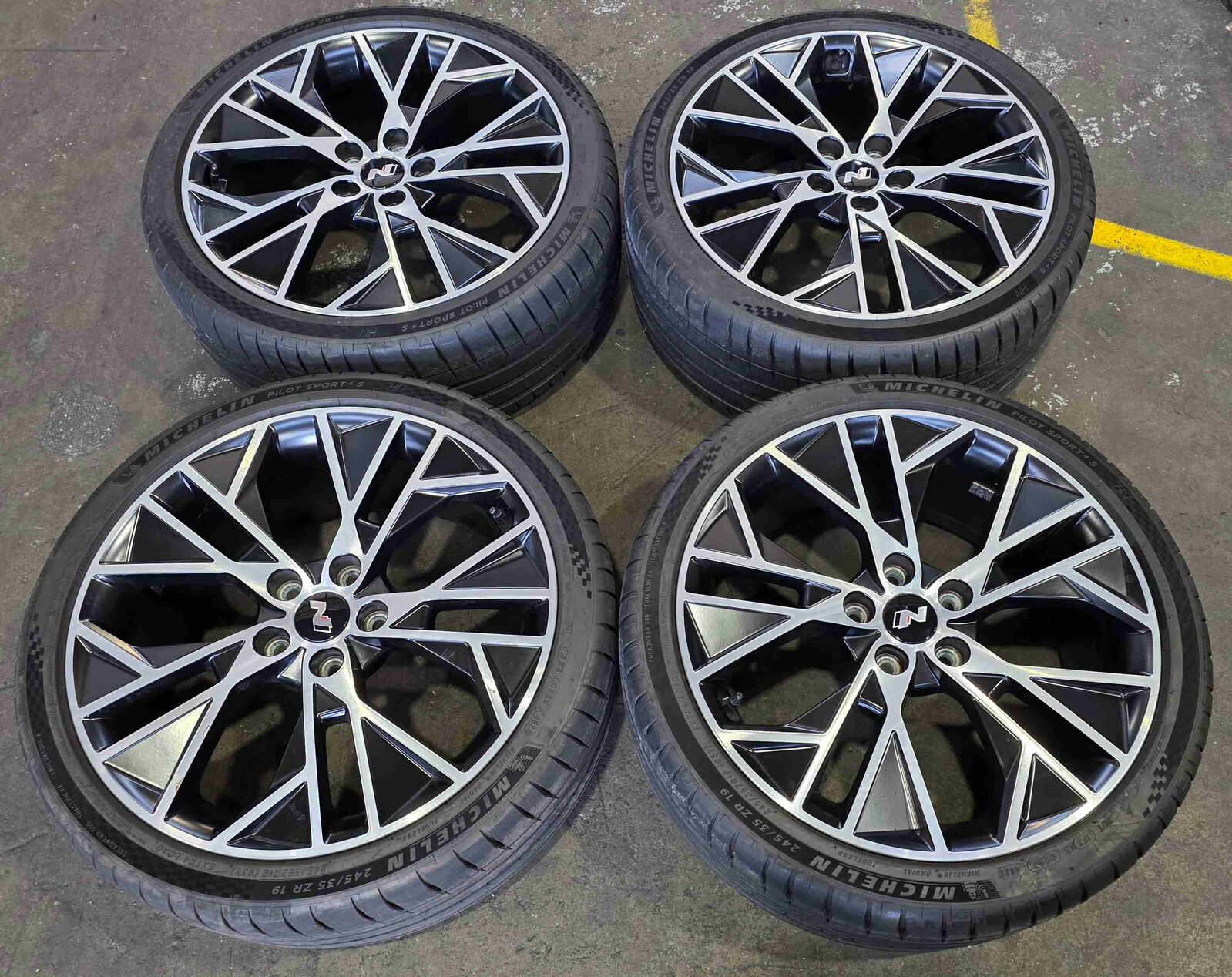Set of Alloy Wheels to suit HYUNDAI I30 2018 ~ 2023