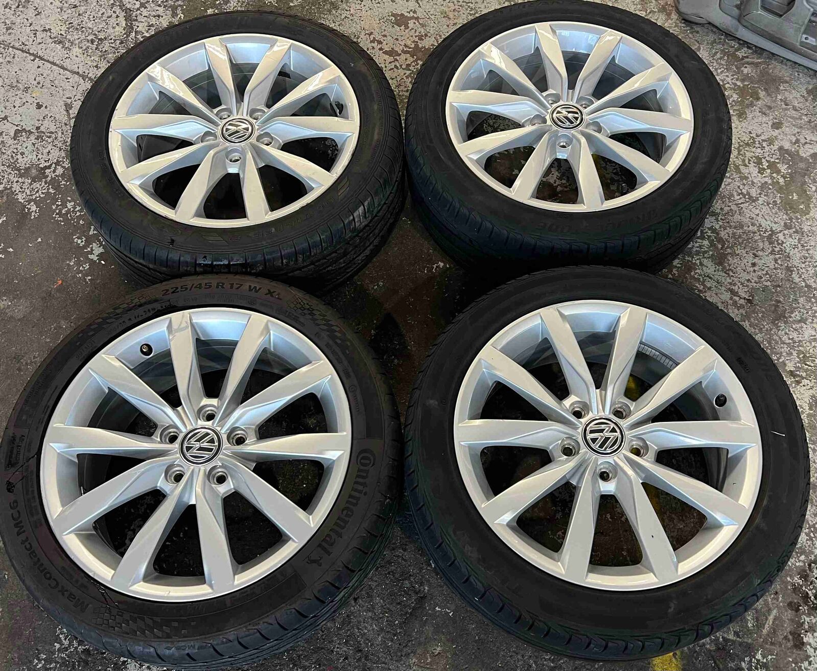 Set of Alloy Wheels to suit VOLKSWAGEN GOLF 2013 ~ 2018