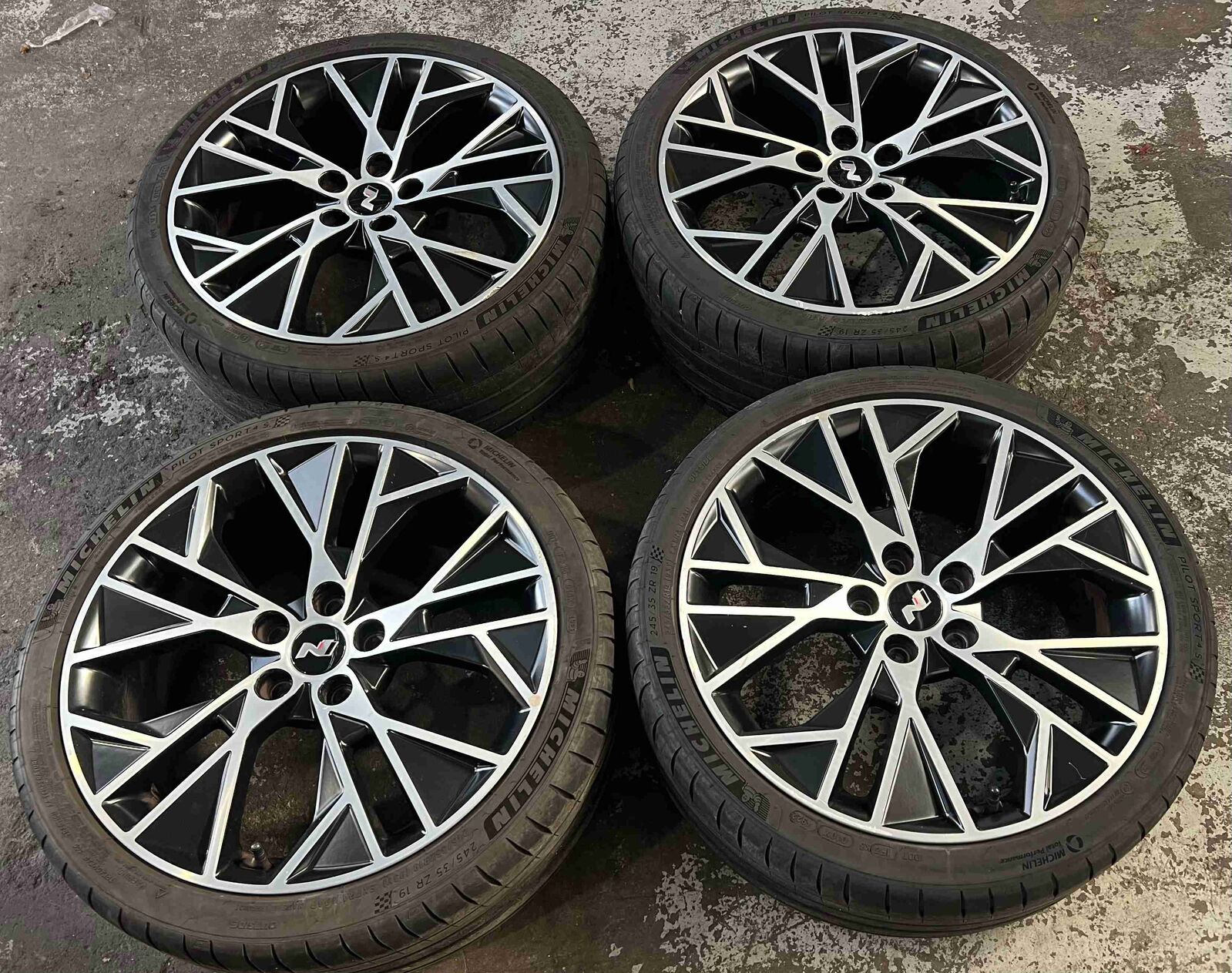 Set of Alloy Wheels to suit HYUNDAI I30 2019 ~ 2023