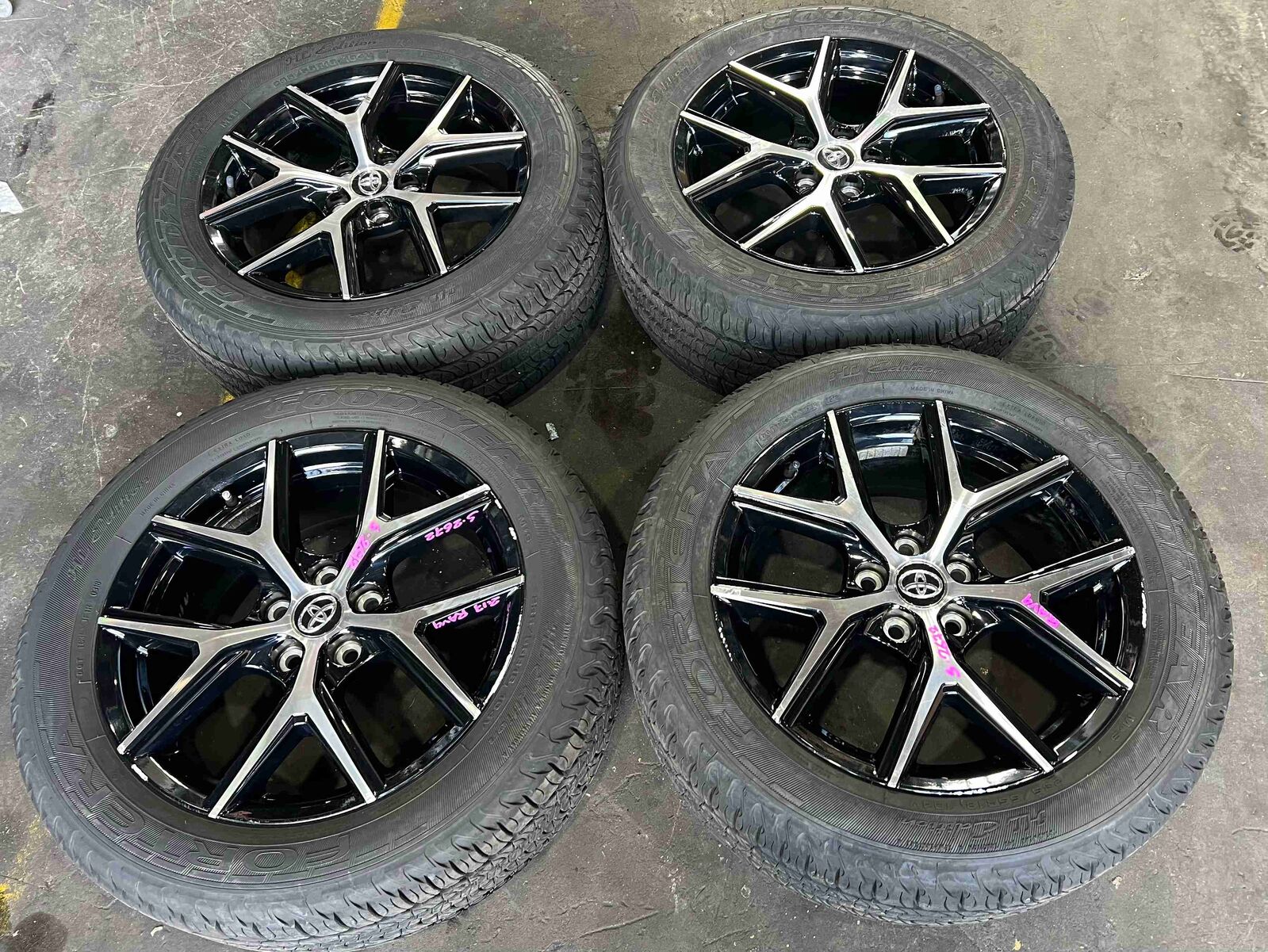Set of Alloy Wheels to suit TOYOTA RAV4 2013 ~ 2020