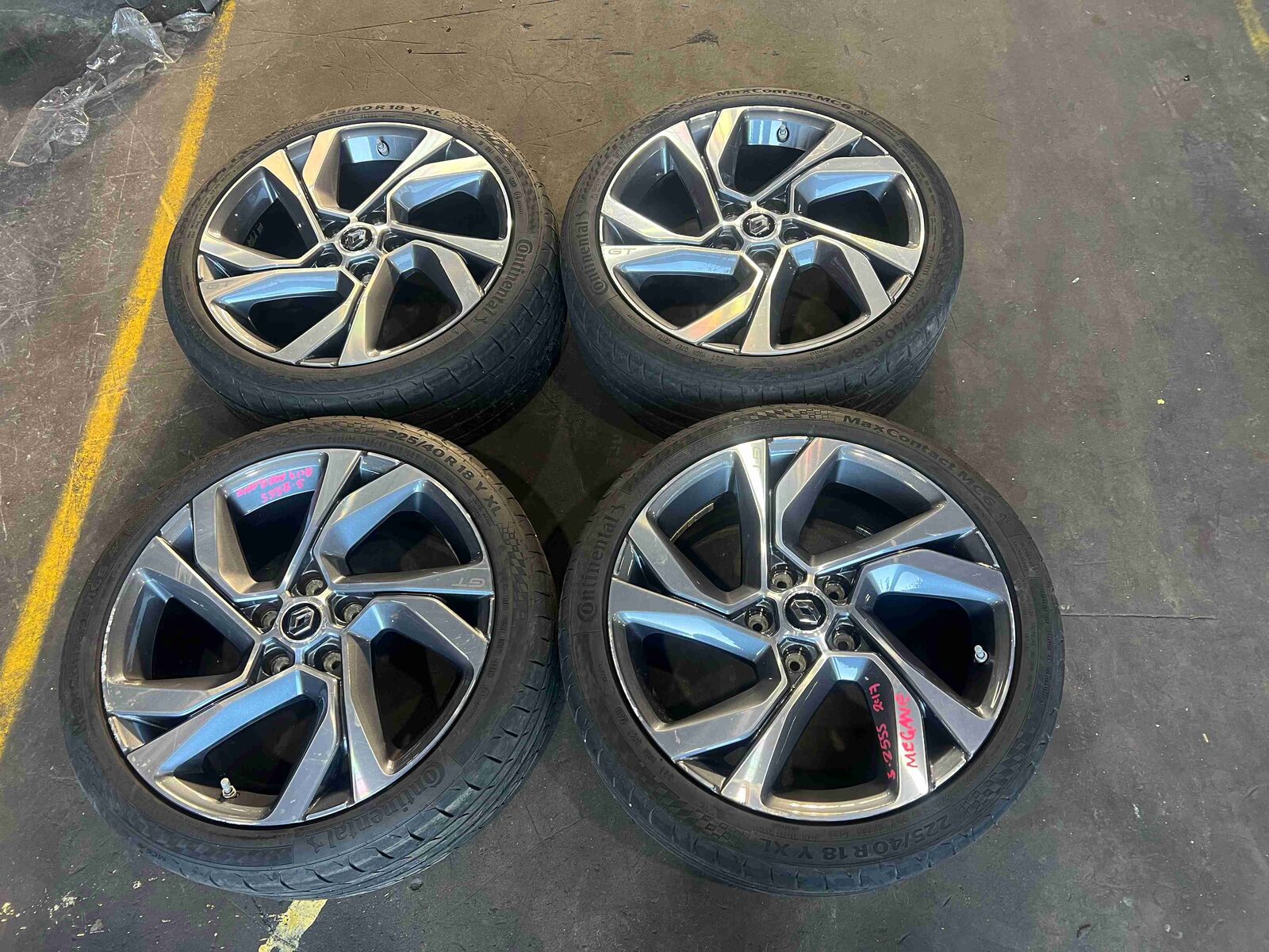 Set of Alloy Wheels to suit RENAULT MEGANE 2012 ~ 2018