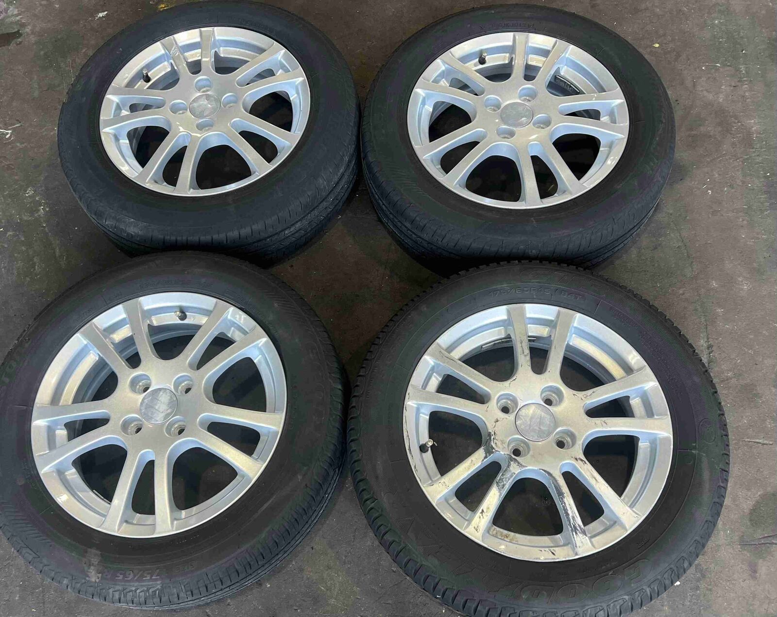 Set of Alloy Wheels to suit SUZUKI SWIFT 2004 ~ 2014