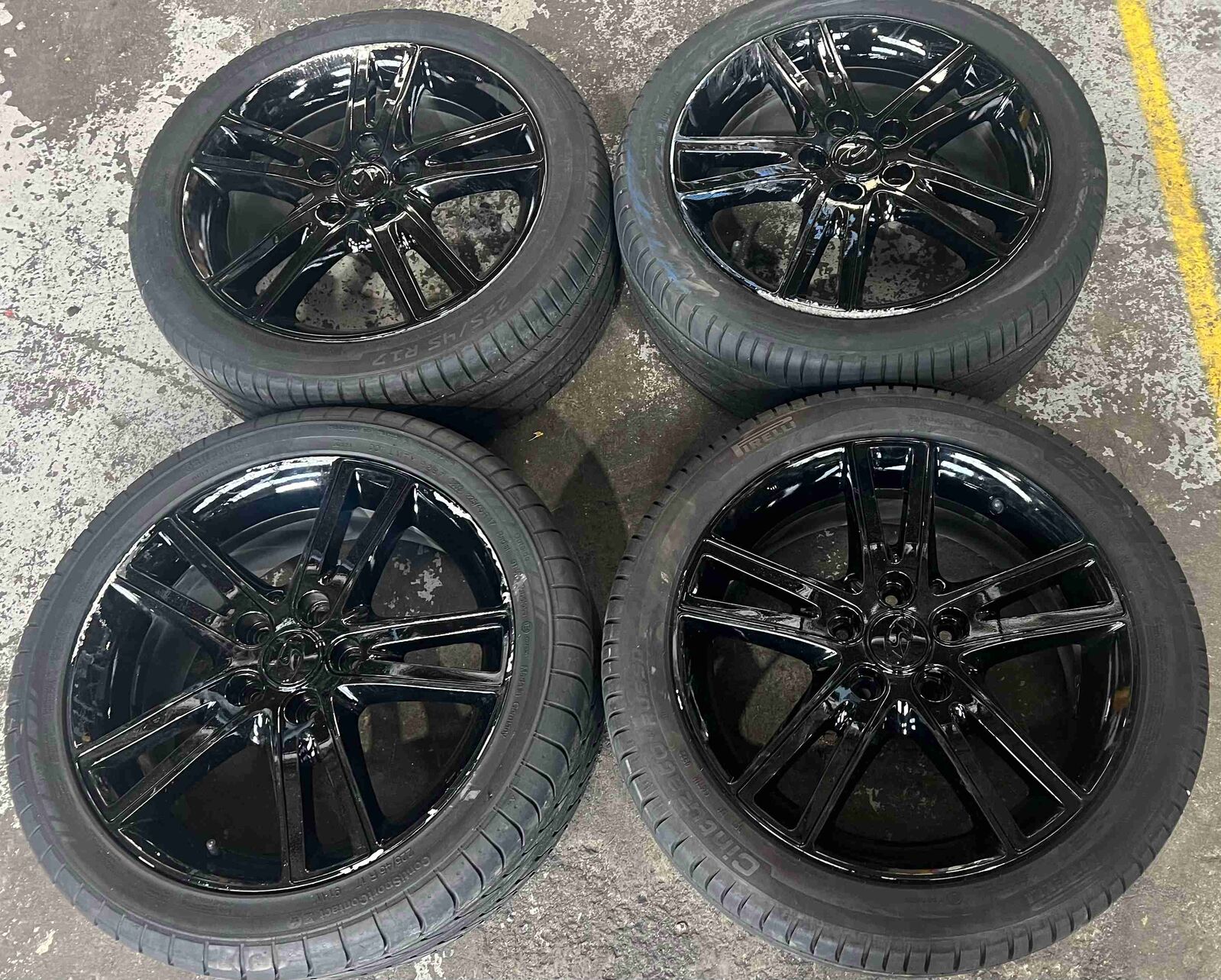 Set of Alloy Wheels to suit HYUNDAI I30 2012 ~ 2018