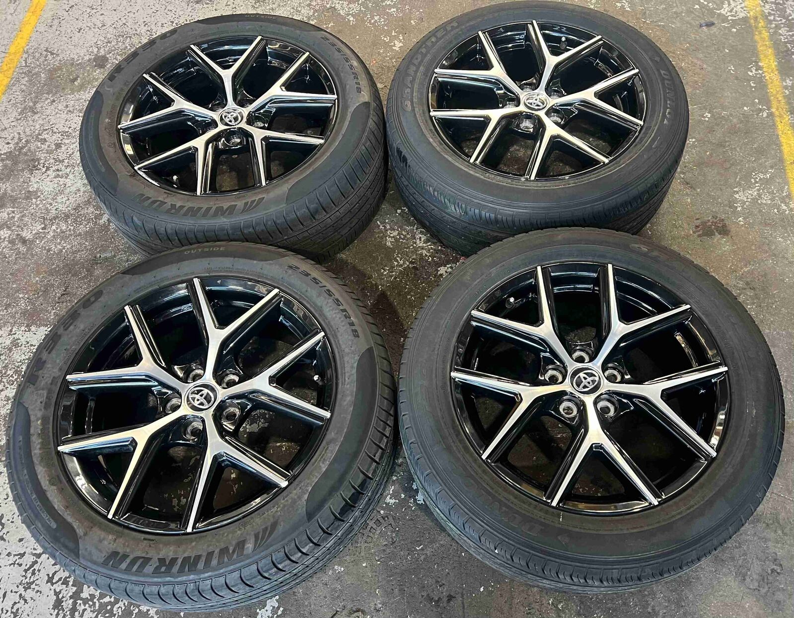 Set of Alloy Wheels to suit TOYOTA RAV4 2013 ~ 2020