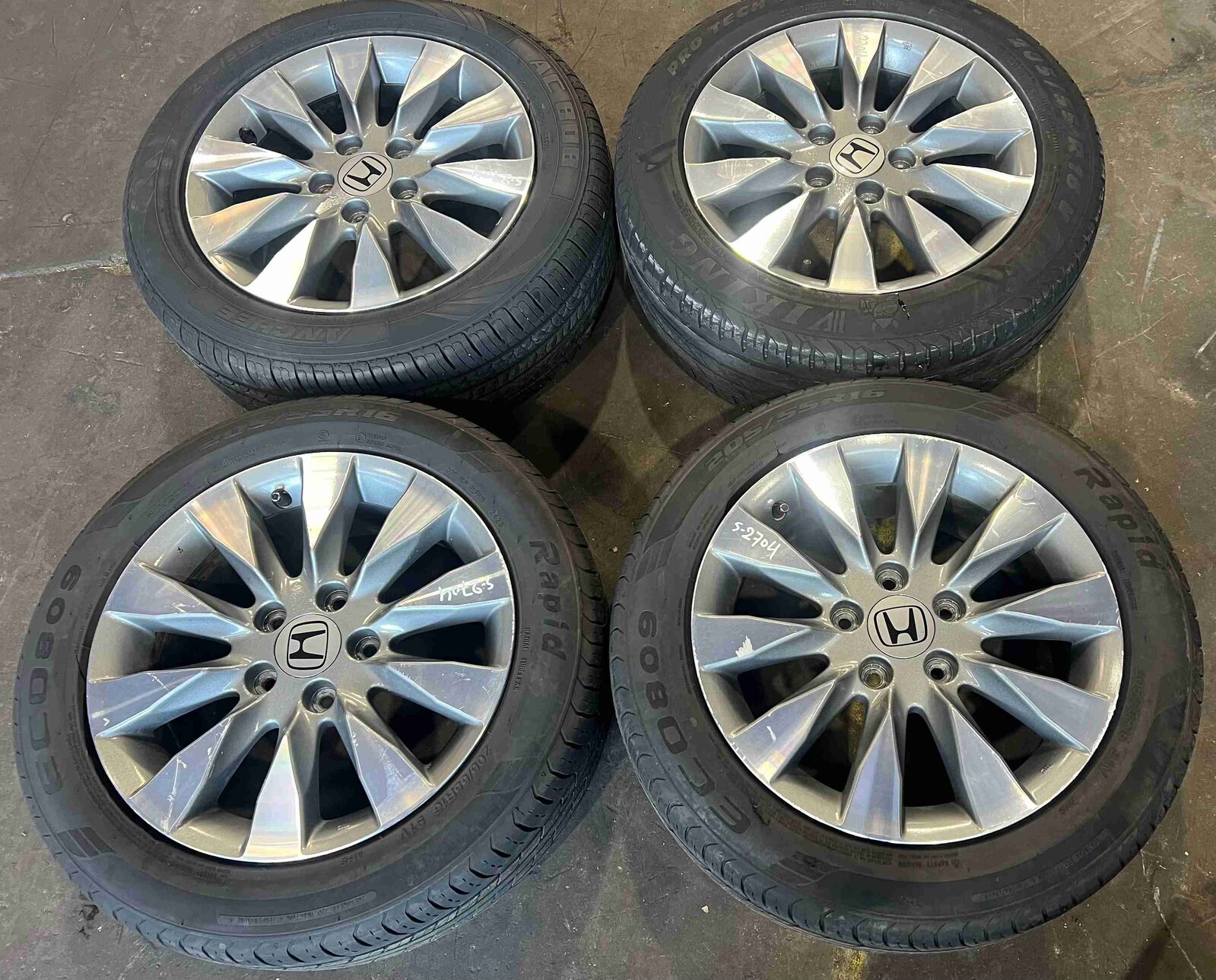 Set of Alloy Wheels to suit HONDA CIVIC 2007 ~ 2013