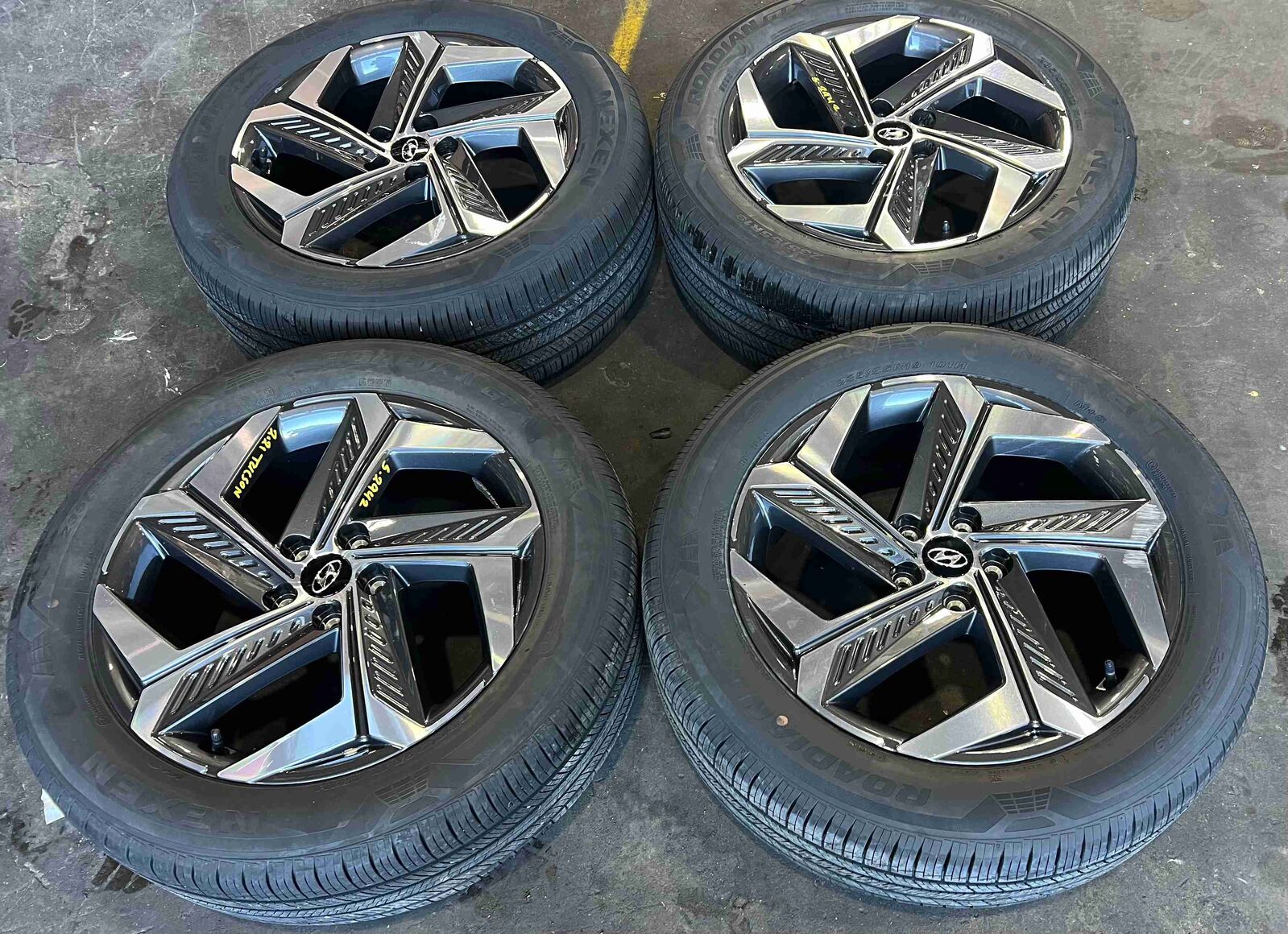 Set of Alloy Wheels to suit HYUNDAI TUCSON 2018 ~ 2025
