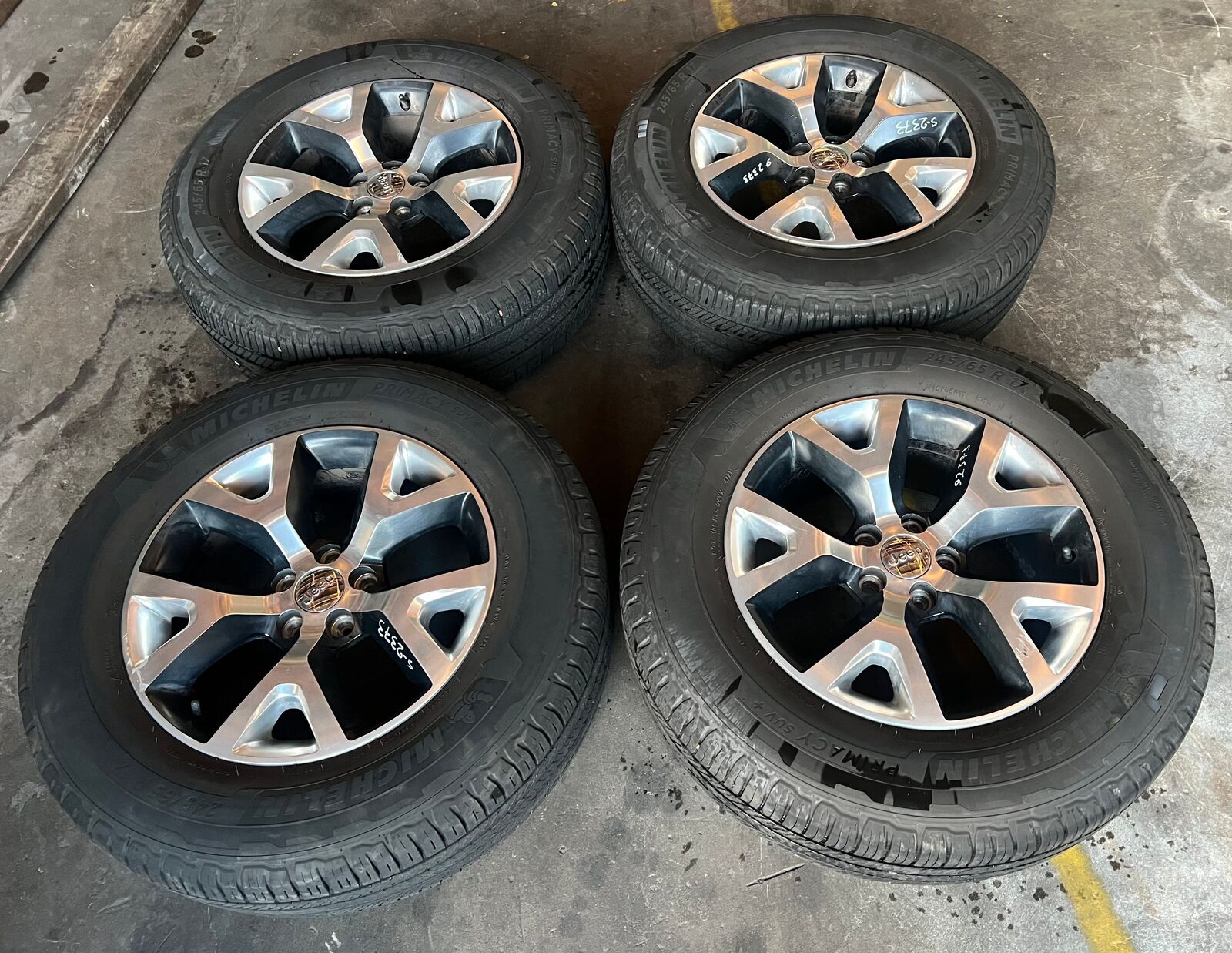 Set of Alloy Wheels to suit JEEP CHEROKEE 2010 ~ 2020