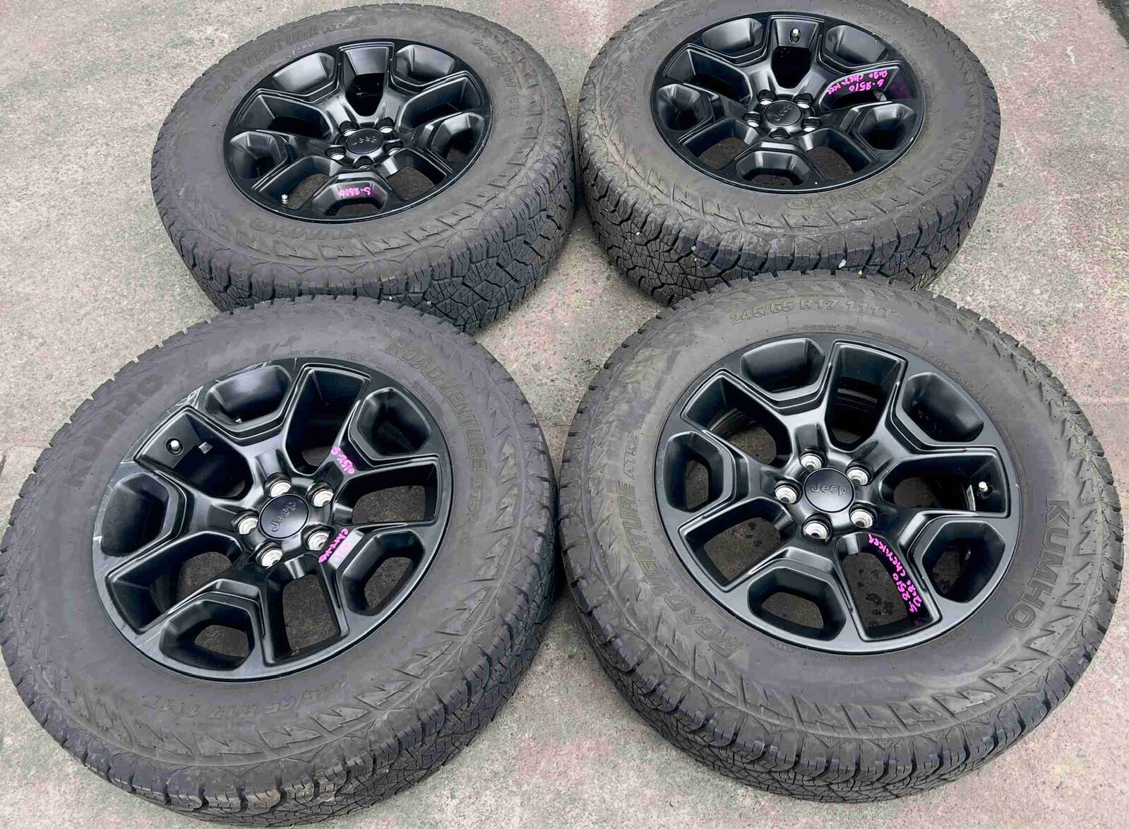 Set of Alloy Wheels to suit JEEP CHEROKEE 2014 ~ 2022