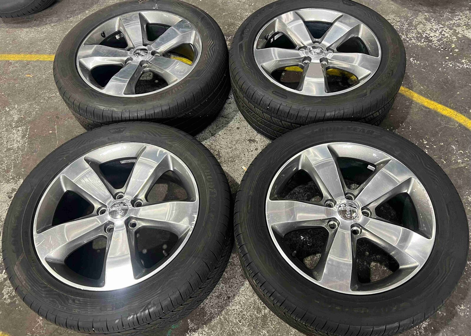 Set of Alloy Wheels to suit JEEP GRANDCHEROKEE 2010 ~ 2018
