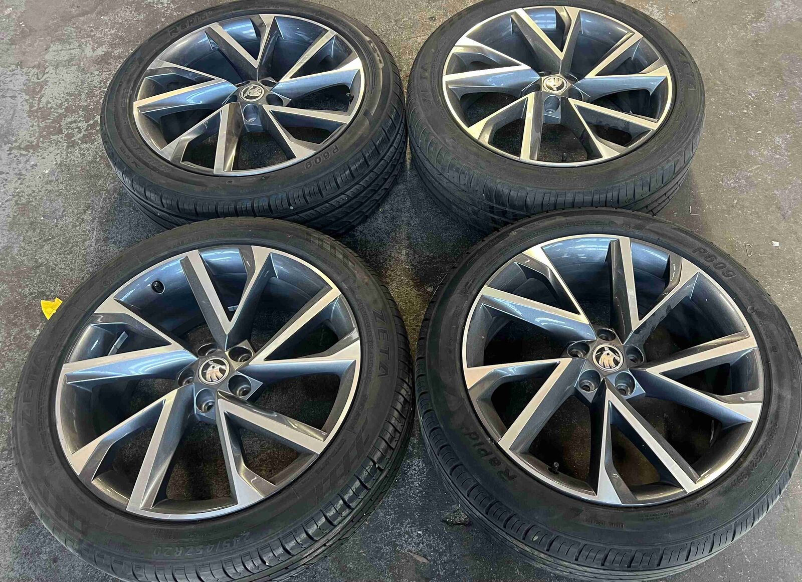 Set of Alloy Wheels to suit SKODA KODIAQ 2017 ~ 2021
