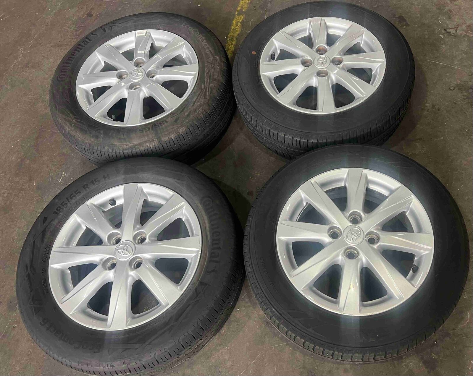 Set of Alloy Wheels to suit TOYOTA YARIS 2005 ~ 2018