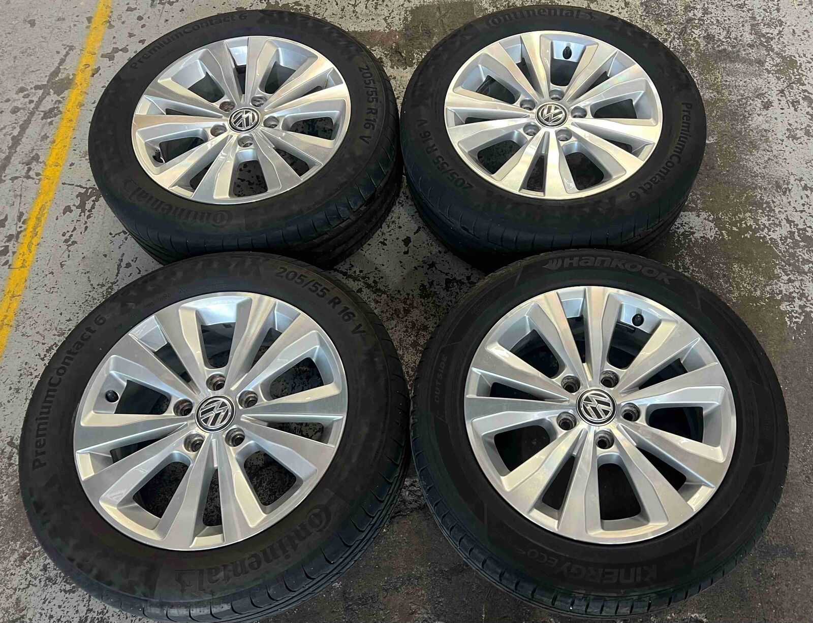 Set of Alloy Wheels to suit VOLKSWAGEN GOLF 2010 ~ 2018