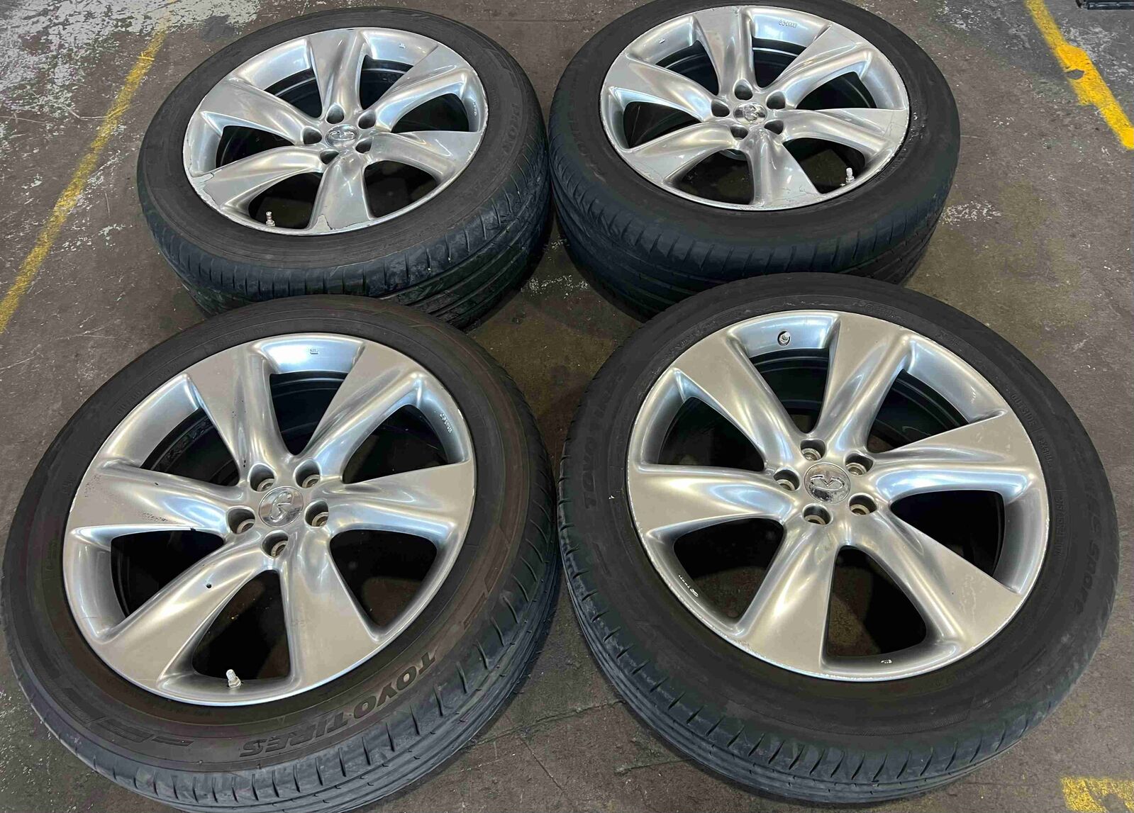 Set of Alloy Wheels to suit INFINITI QX70 2013 ~ 2019