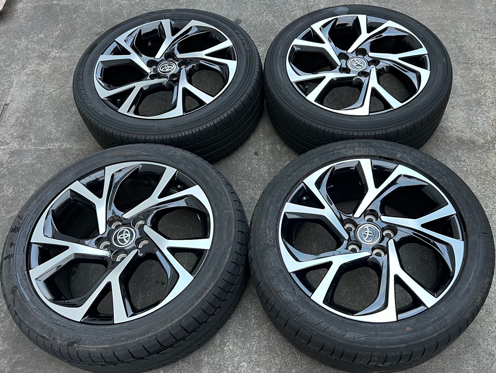 Set of Alloy Wheels to suit TOYOTA C-HR 2016 ~ 2023