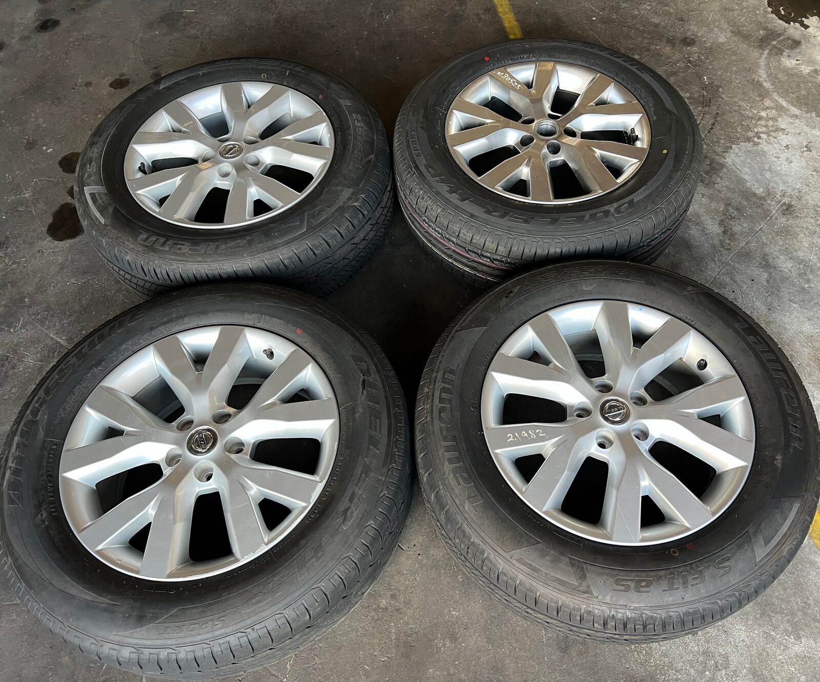 Set of Alloy Wheels to suit NISSAN MURANO 2009 ~ 2014